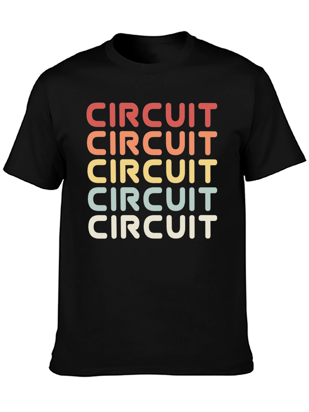 Retro Circuit Design Tee
