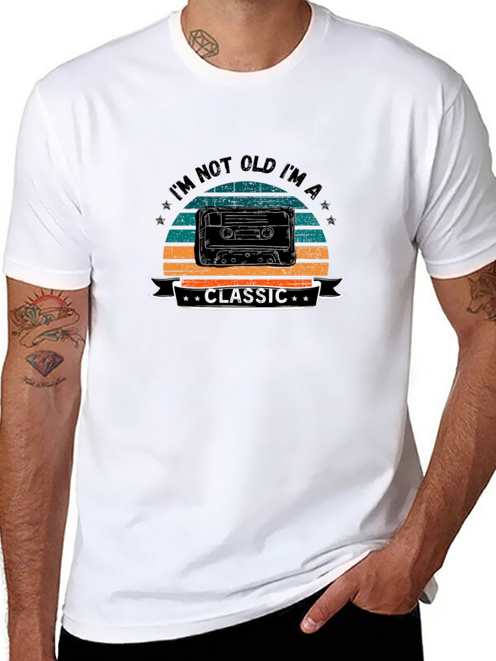 Im Not Old Im a Classic Cassette Tape T-Shirt