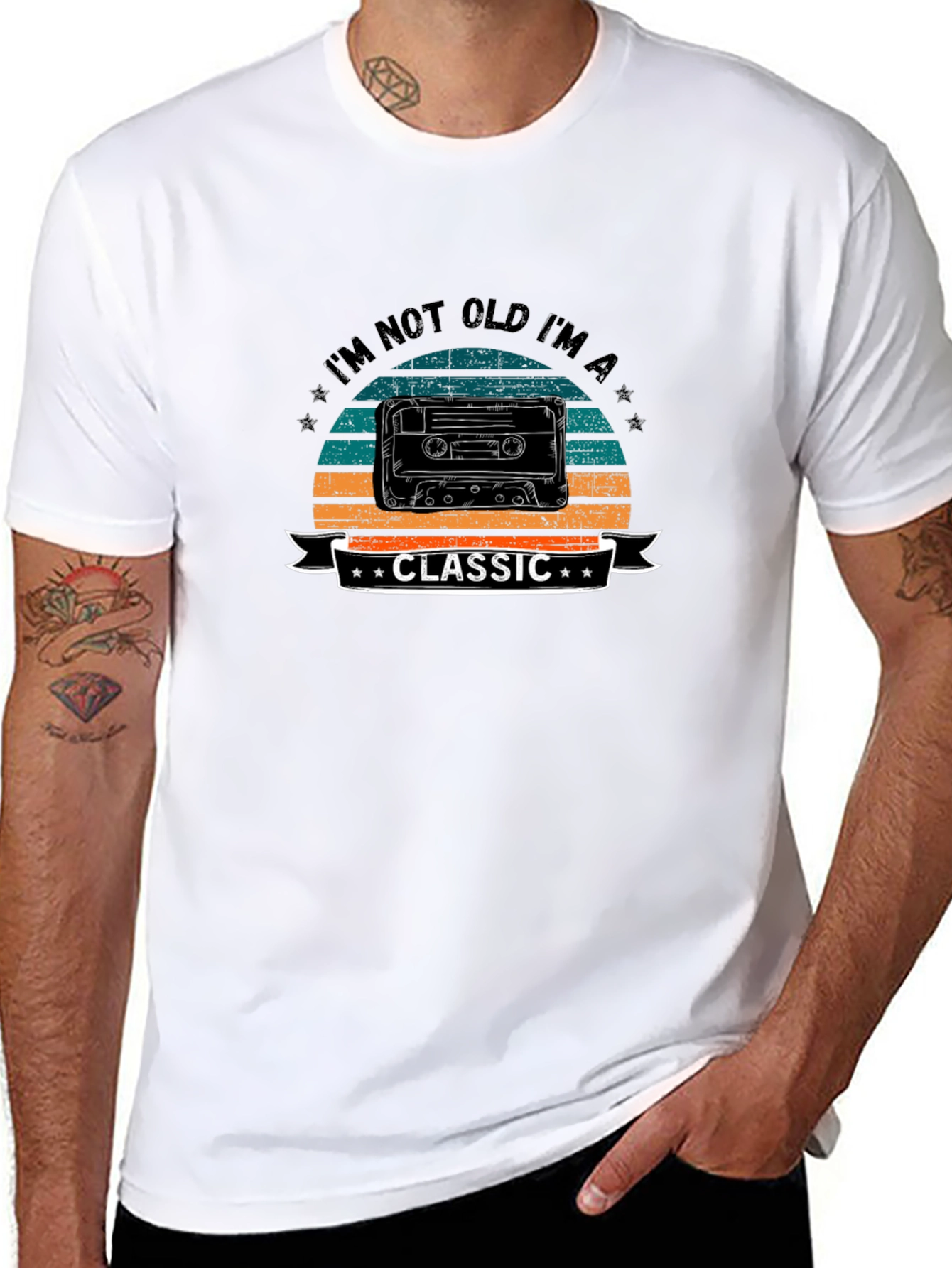 Im Not Old Im a Classic Cassette Tape T-Shirt
