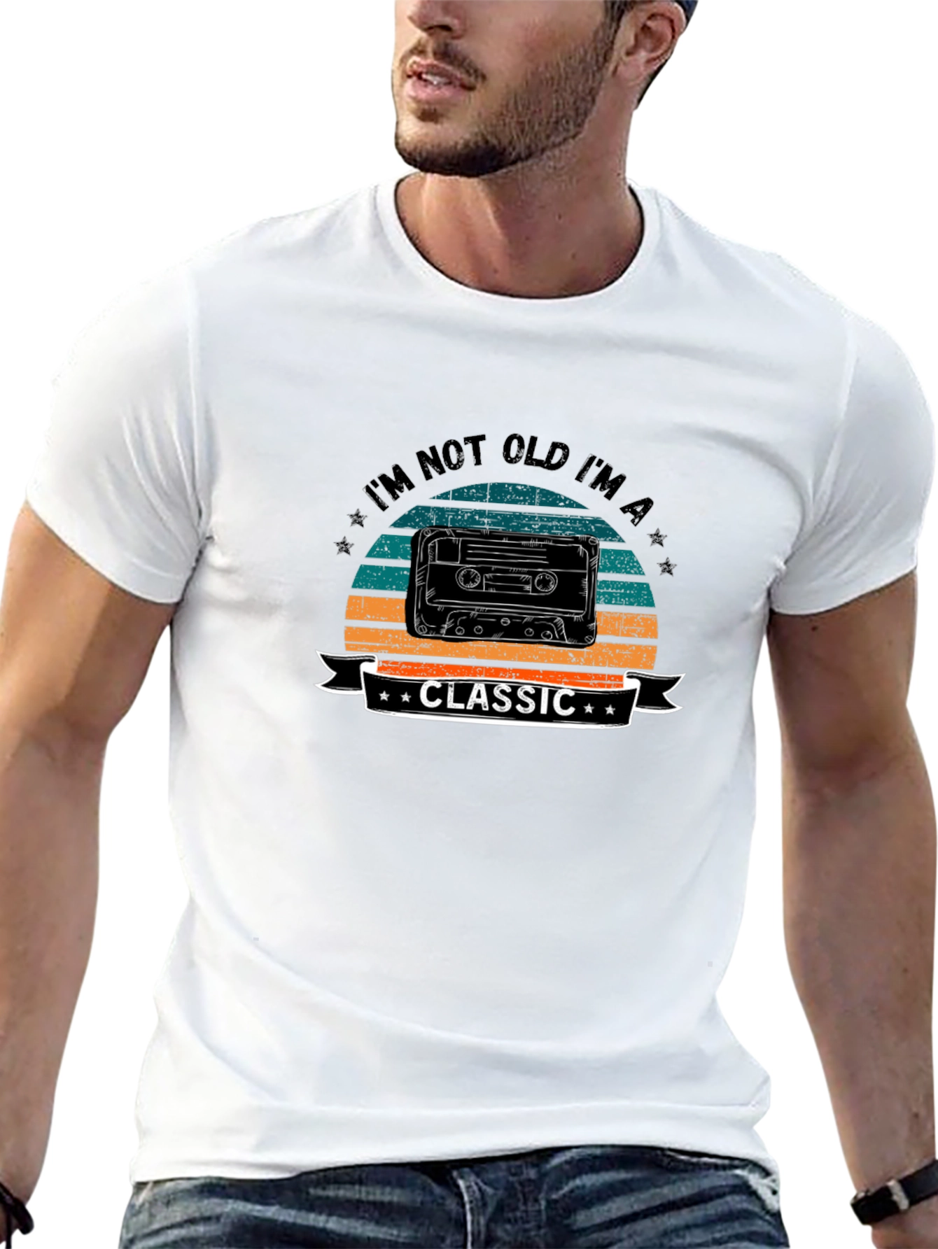 Im Not Old Im a Classic Cassette Tape T-Shirt