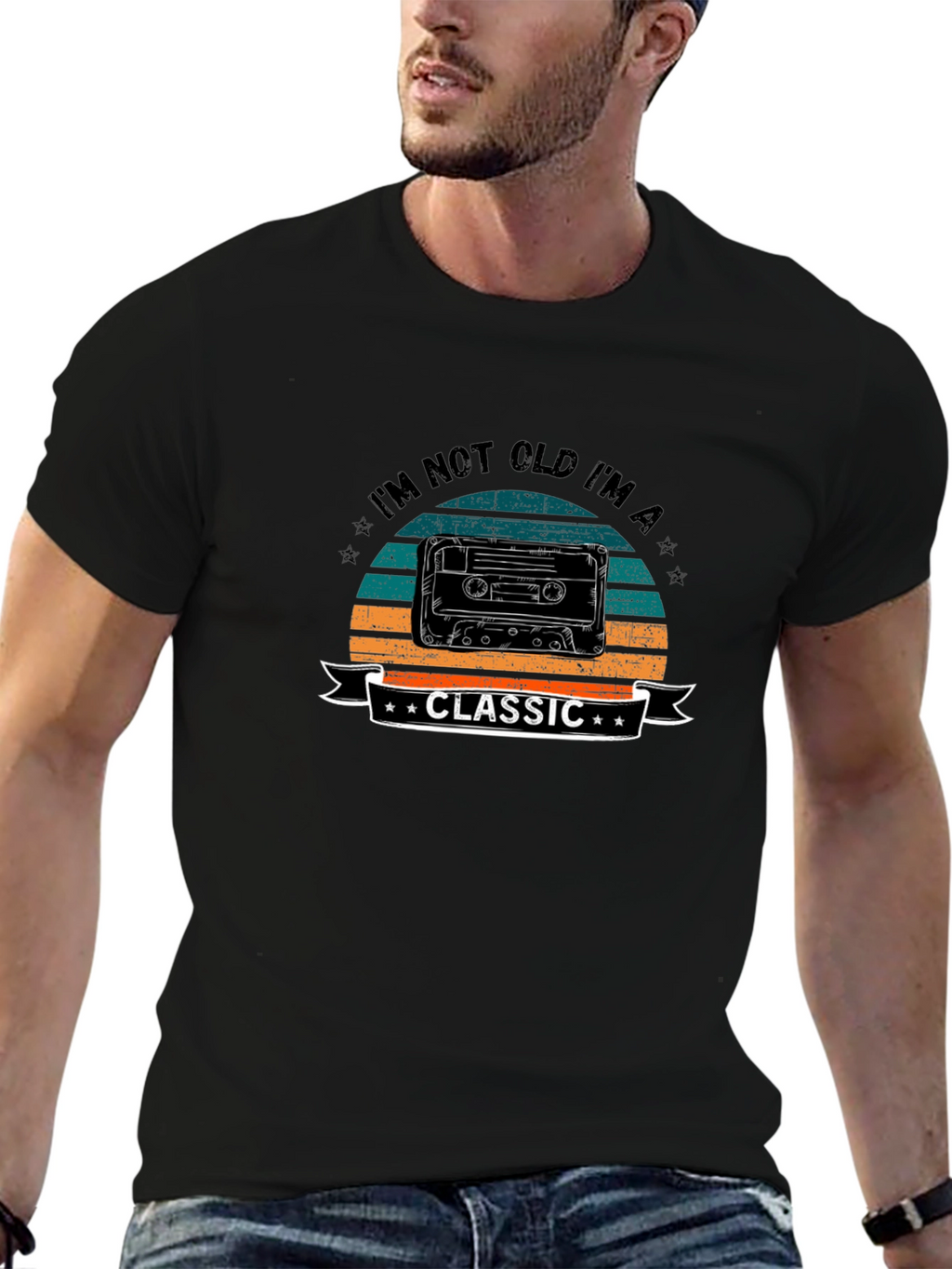 Im Not Old Im a Classic Cassette Tape T-Shirt