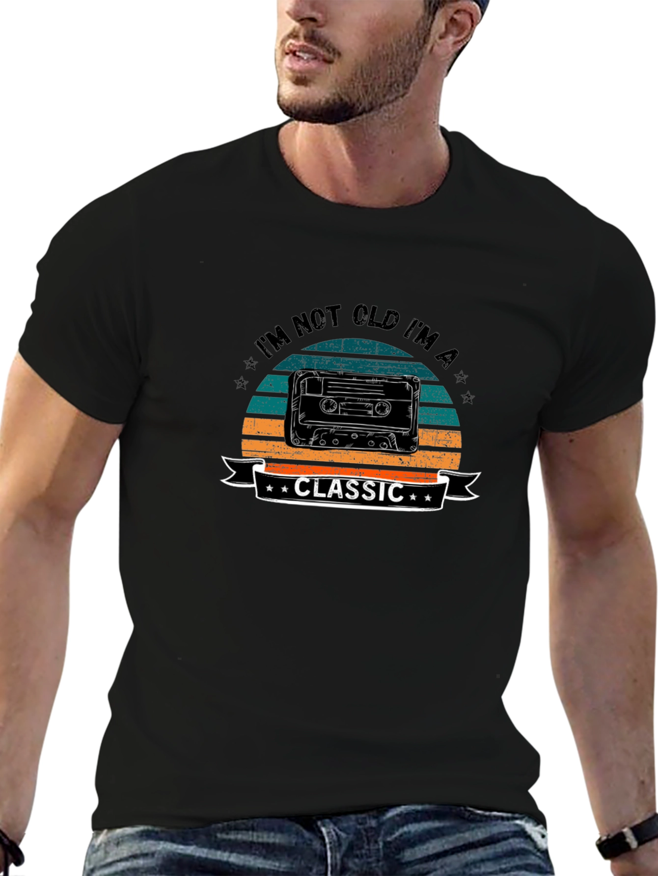 Im Not Old Im a Classic Cassette Tape T-Shirt