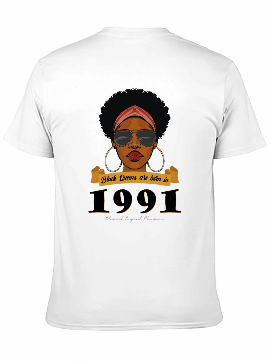 Black Queen 1991 Birthday T-Shirt