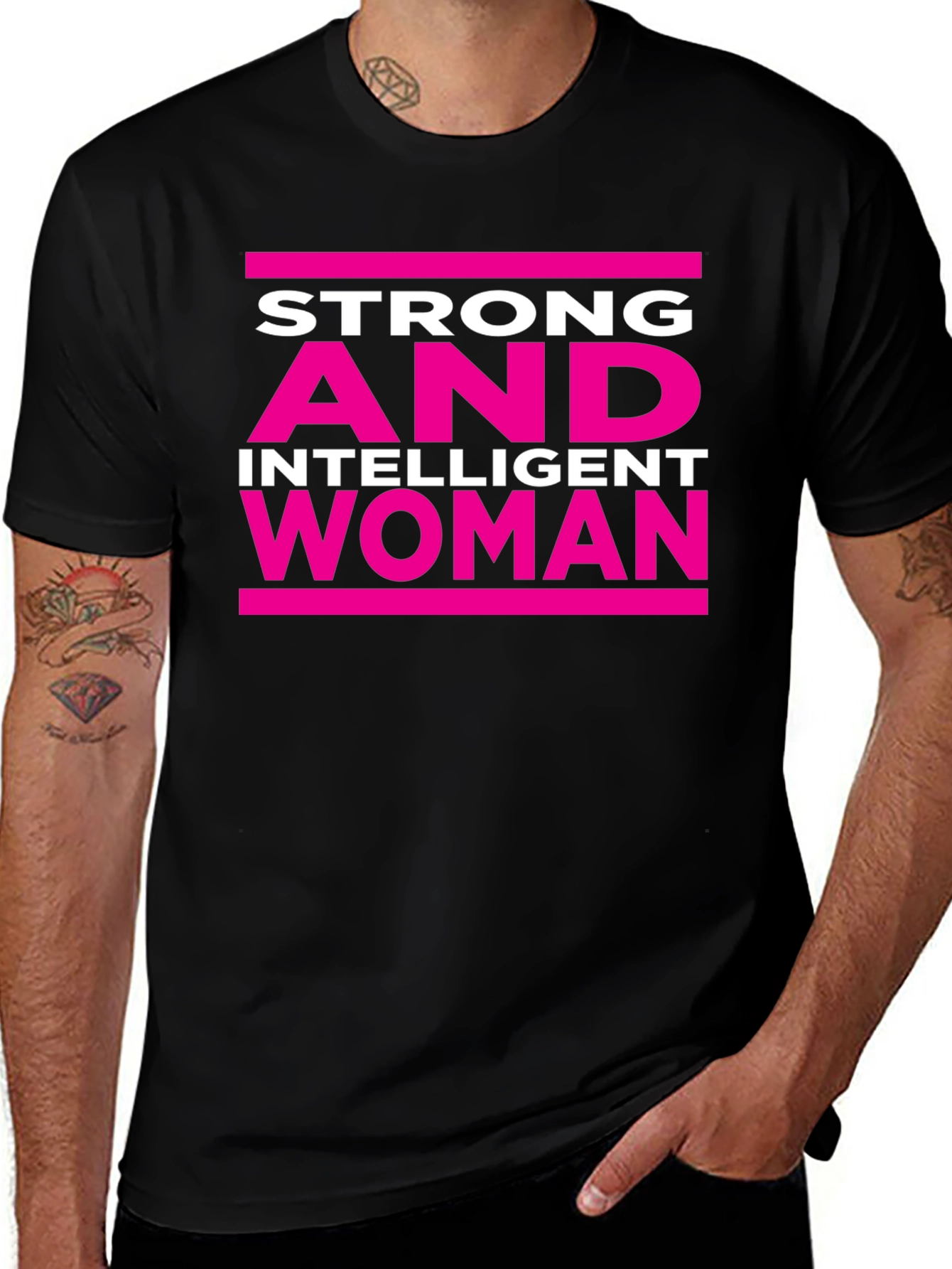 Strong and Intelligent Woman T-Shirt