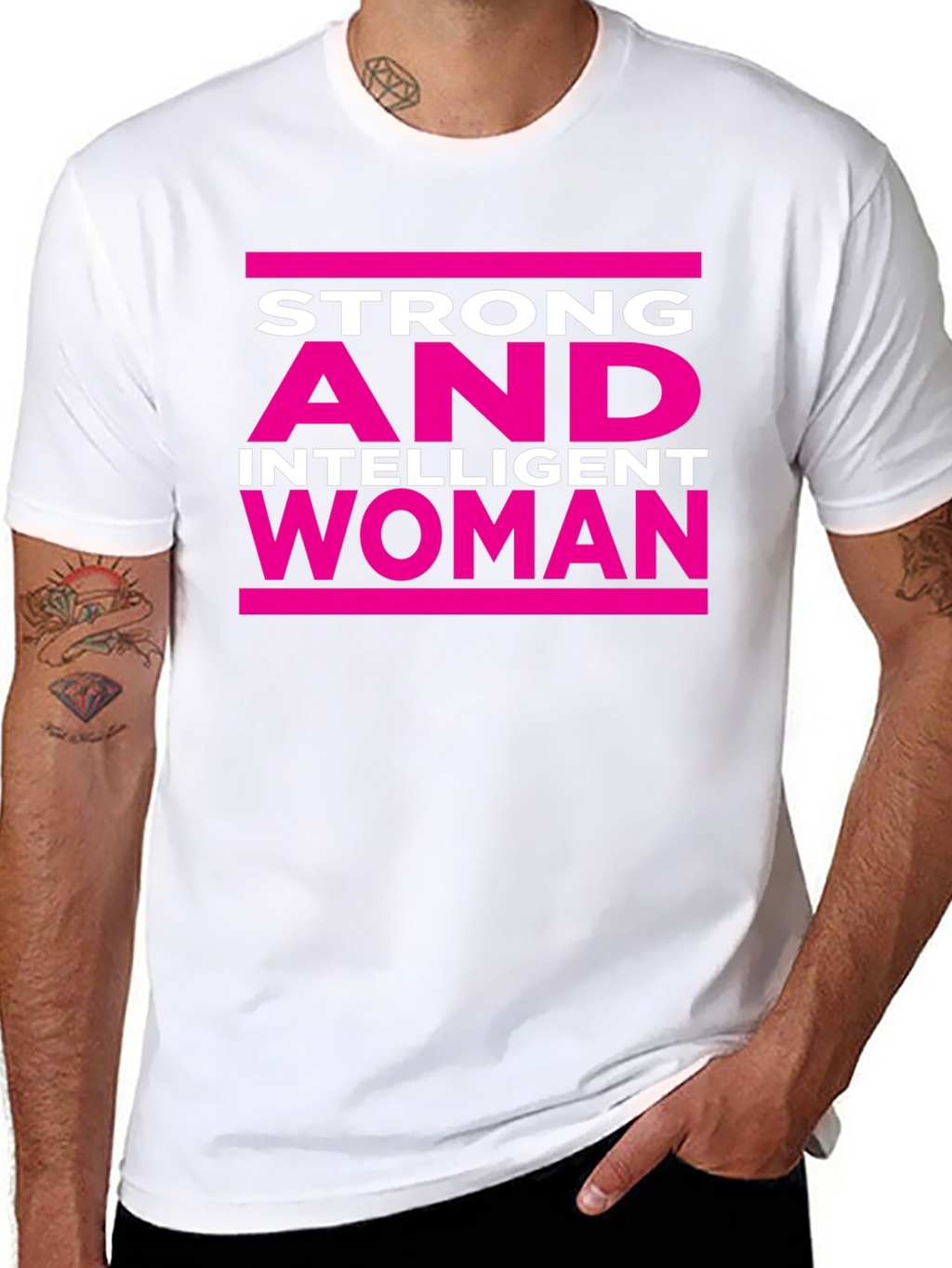 Strong and Intelligent Woman T-Shirt