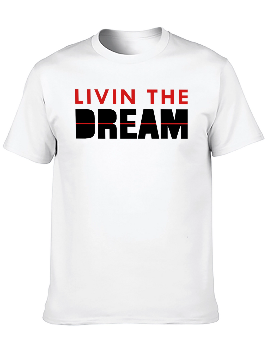 Livin The Dream Graphic Tee - Black