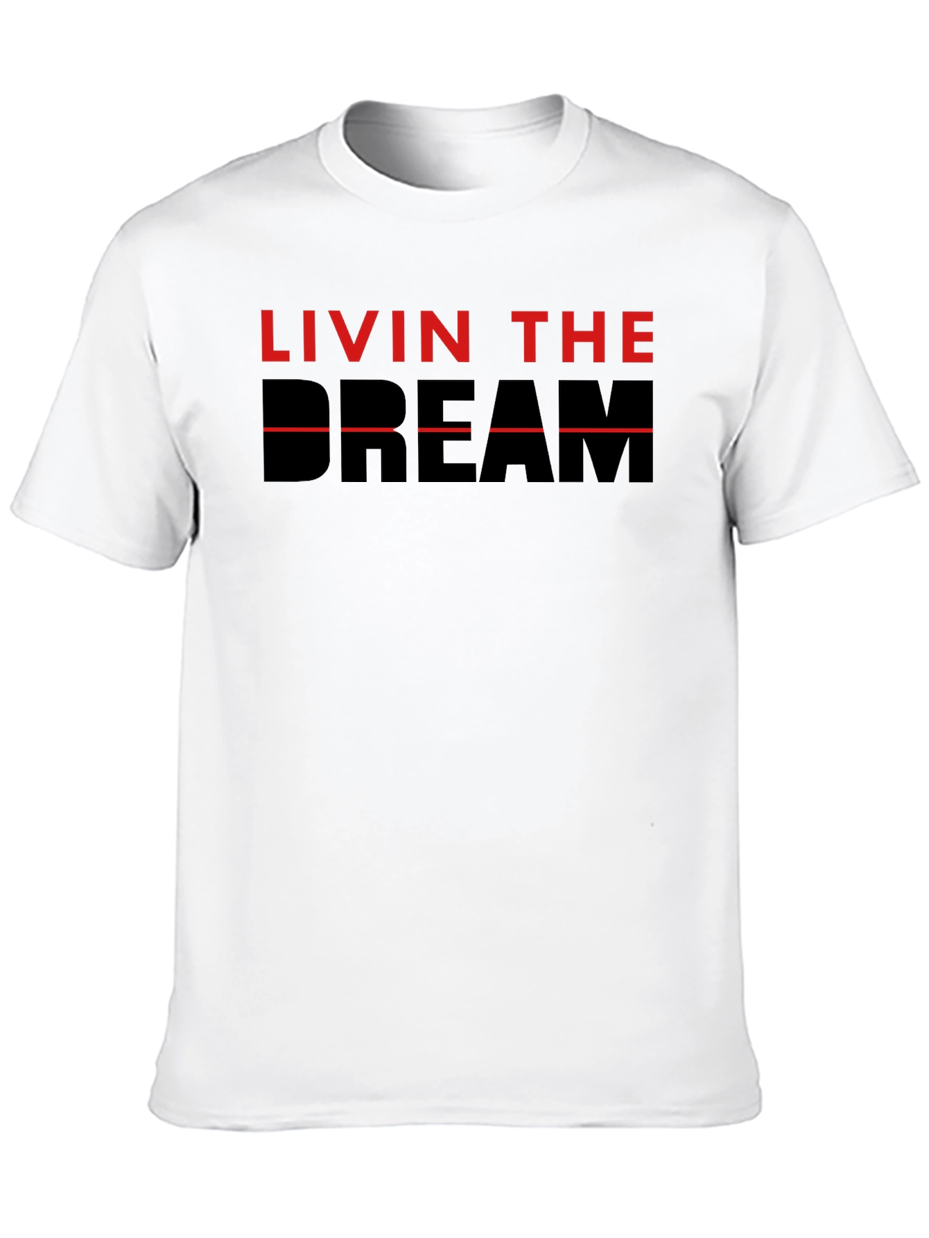 Livin The Dream Graphic Tee - Black