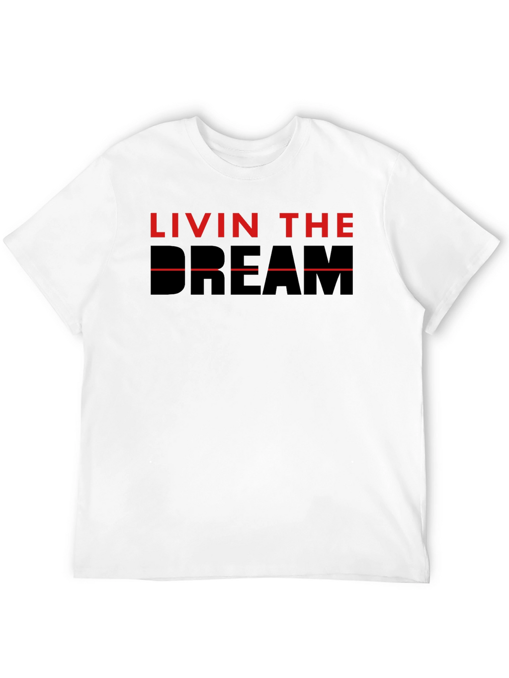 Livin The Dream Graphic Tee - Black