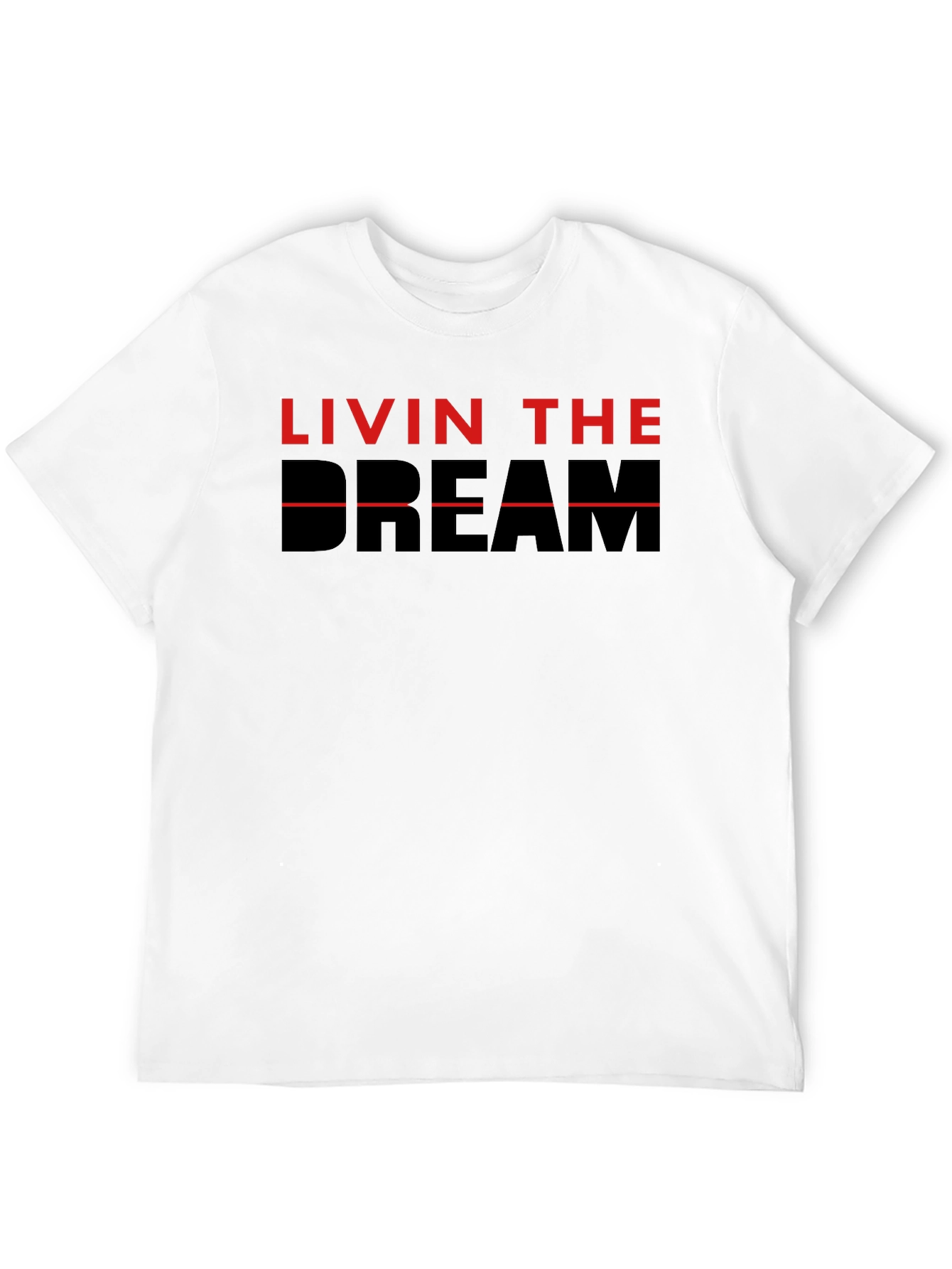 Livin The Dream Graphic Tee - Black