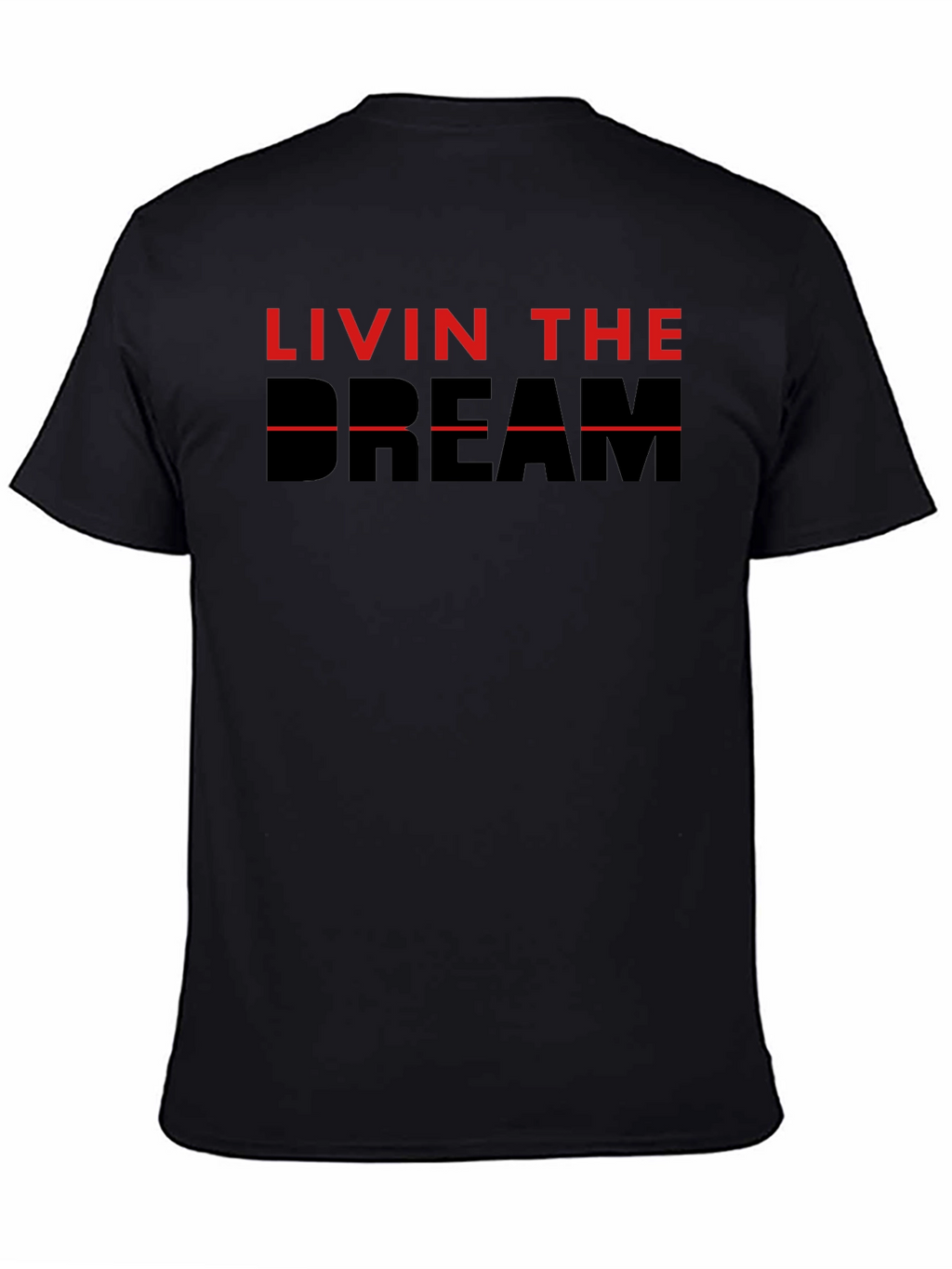 Livin The Dream Graphic Tee - Black
