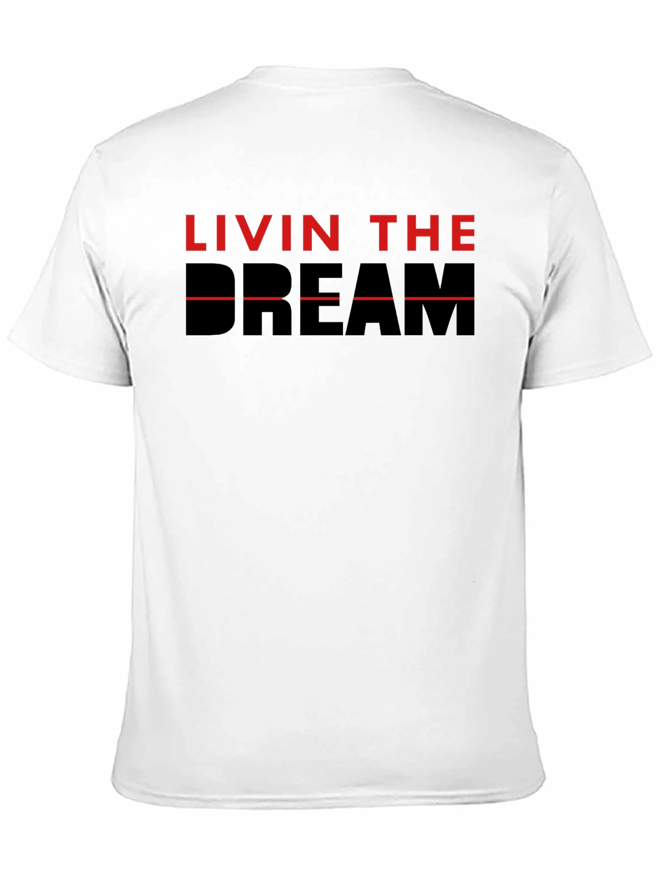 Livin The Dream Graphic Tee - Black