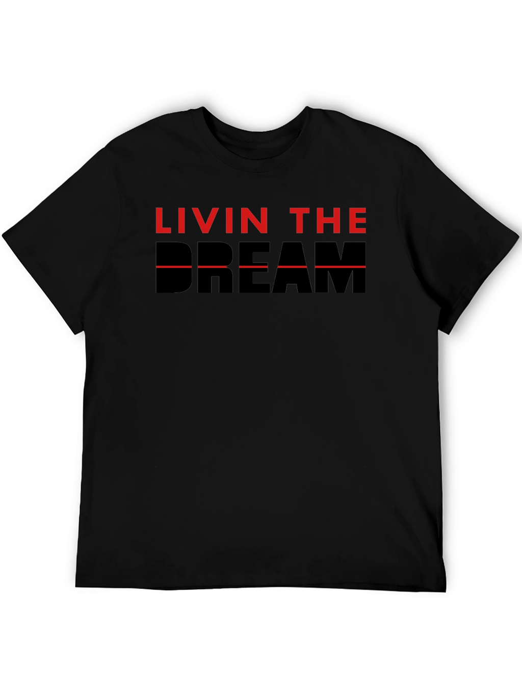 Livin The Dream Graphic Tee - Black