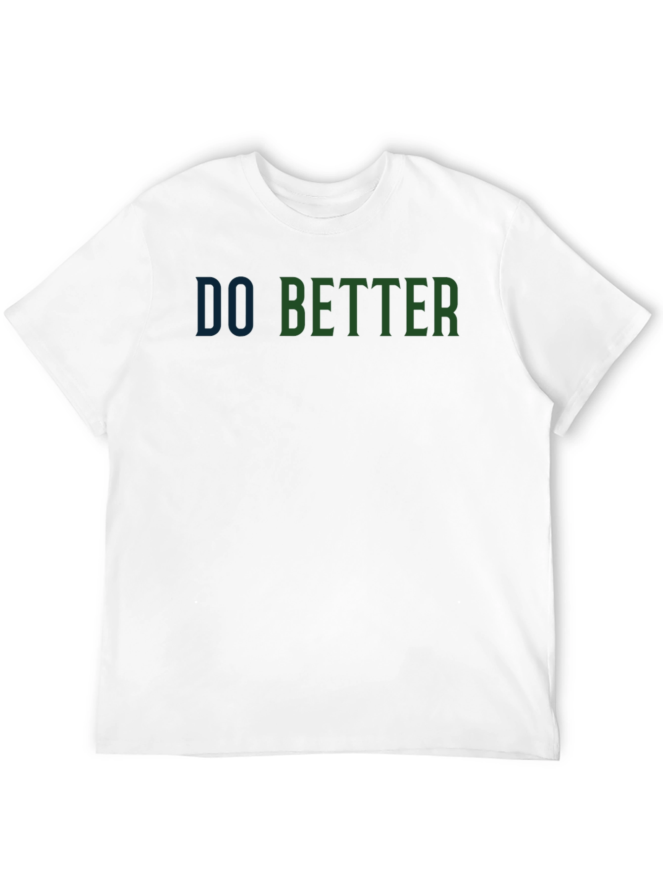 Do Better Graphic Print Crew Neck T-Shirt