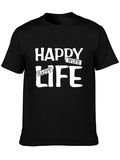Happy Wife Happy Life Graphic Tee
