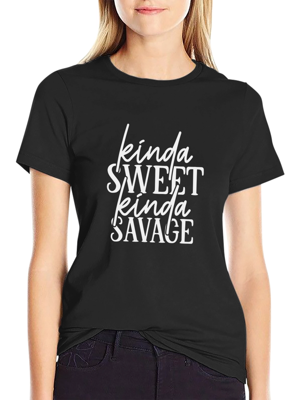 Kinda Sweet Kinda Savage Graphic T-Shirt