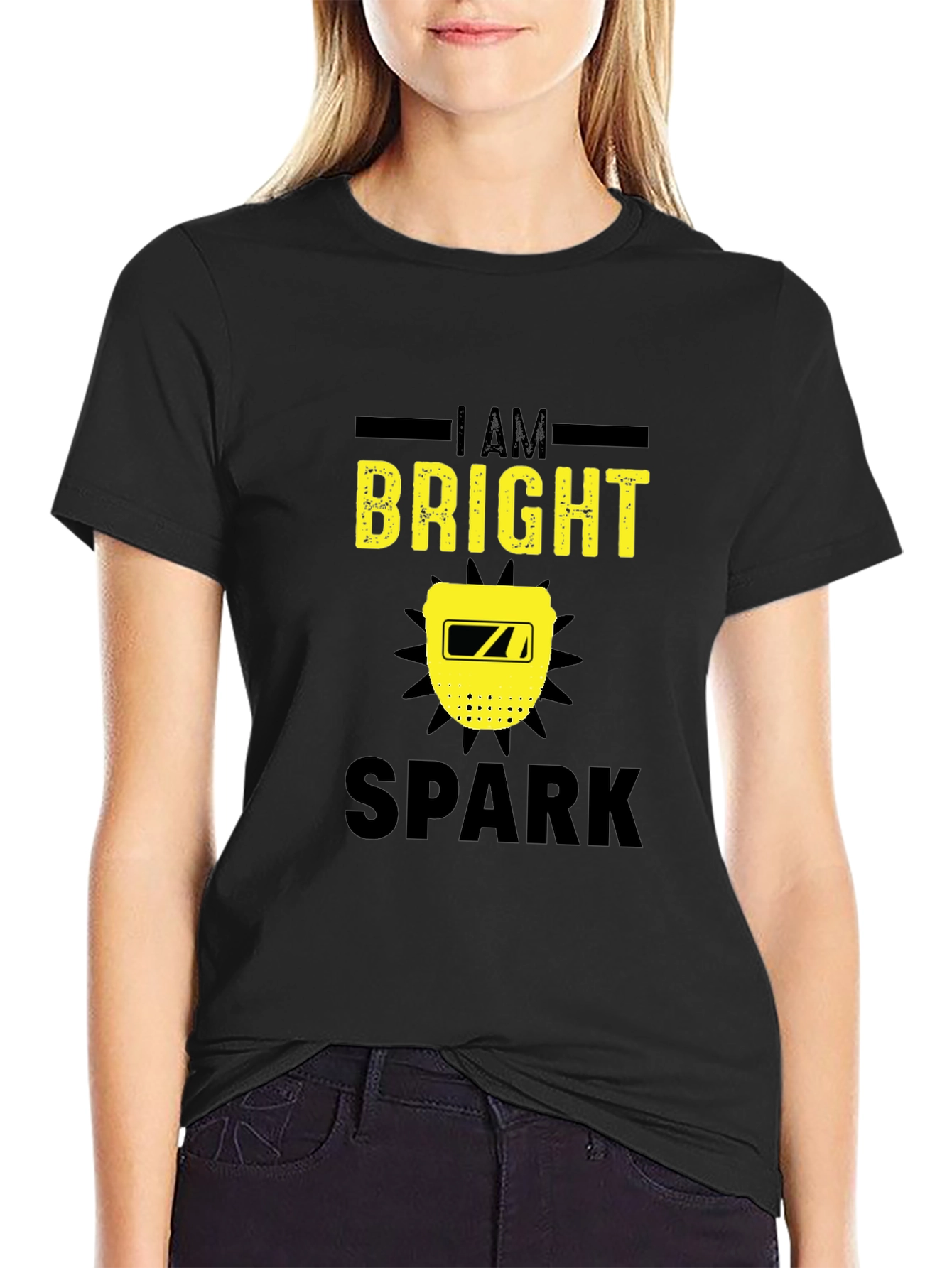 Bright Spark T-Shirt - Welders Humor Tee