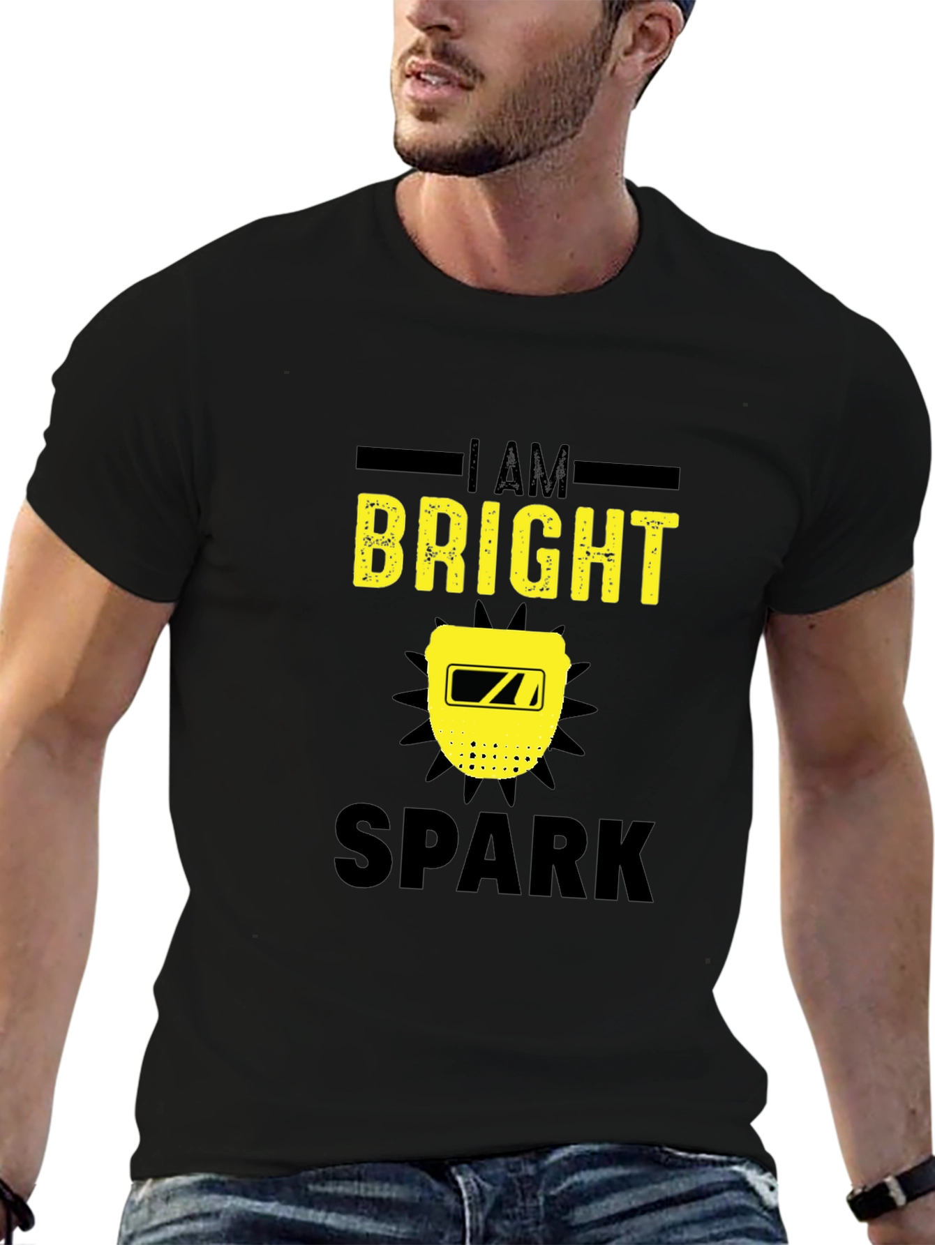 Bright Spark T-Shirt - Welders Humor Tee