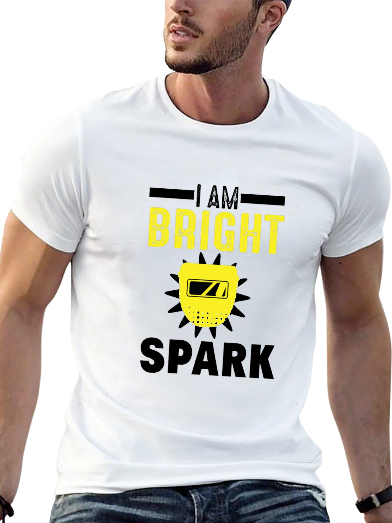 Bright Spark T-Shirt - Welders Humor Tee