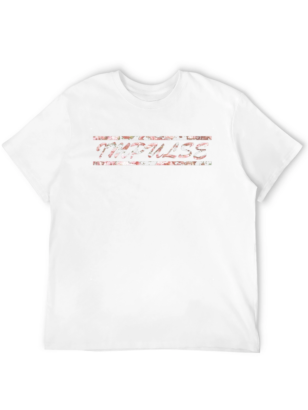 Floral Impulse Graphic Black T-Shirt