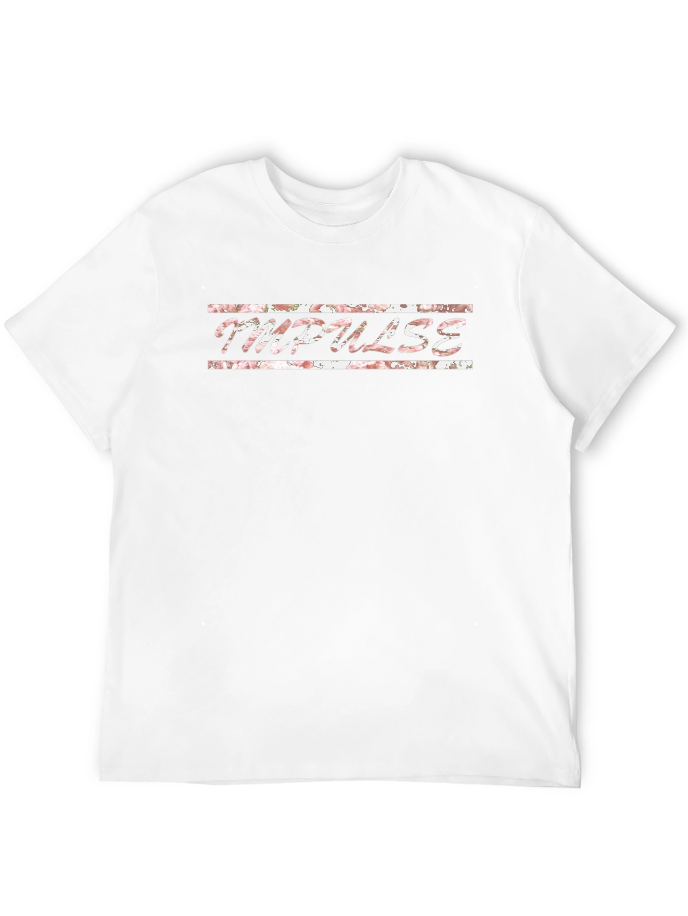 Floral Impulse Graphic Black T-Shirt