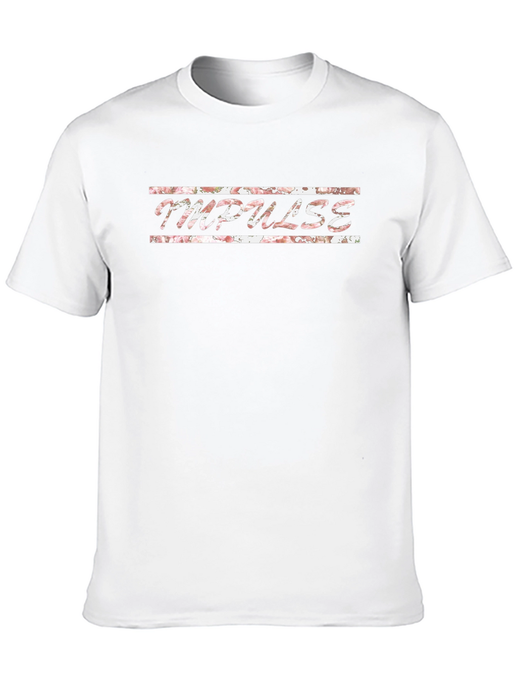 Floral Impulse Graphic Black T-Shirt