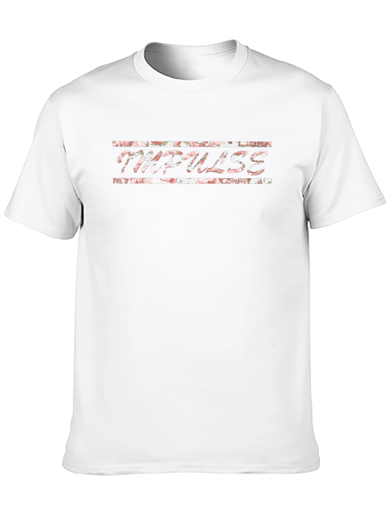 Floral Impulse Graphic Black T-Shirt