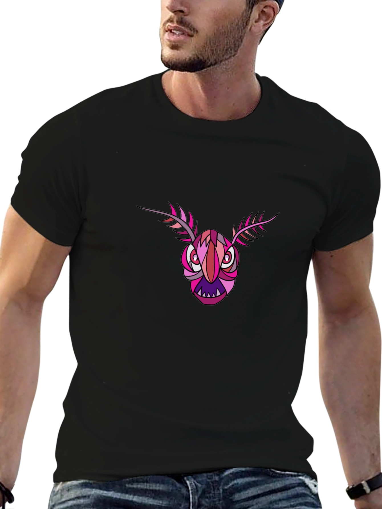 Geometric Moth T-Shirt