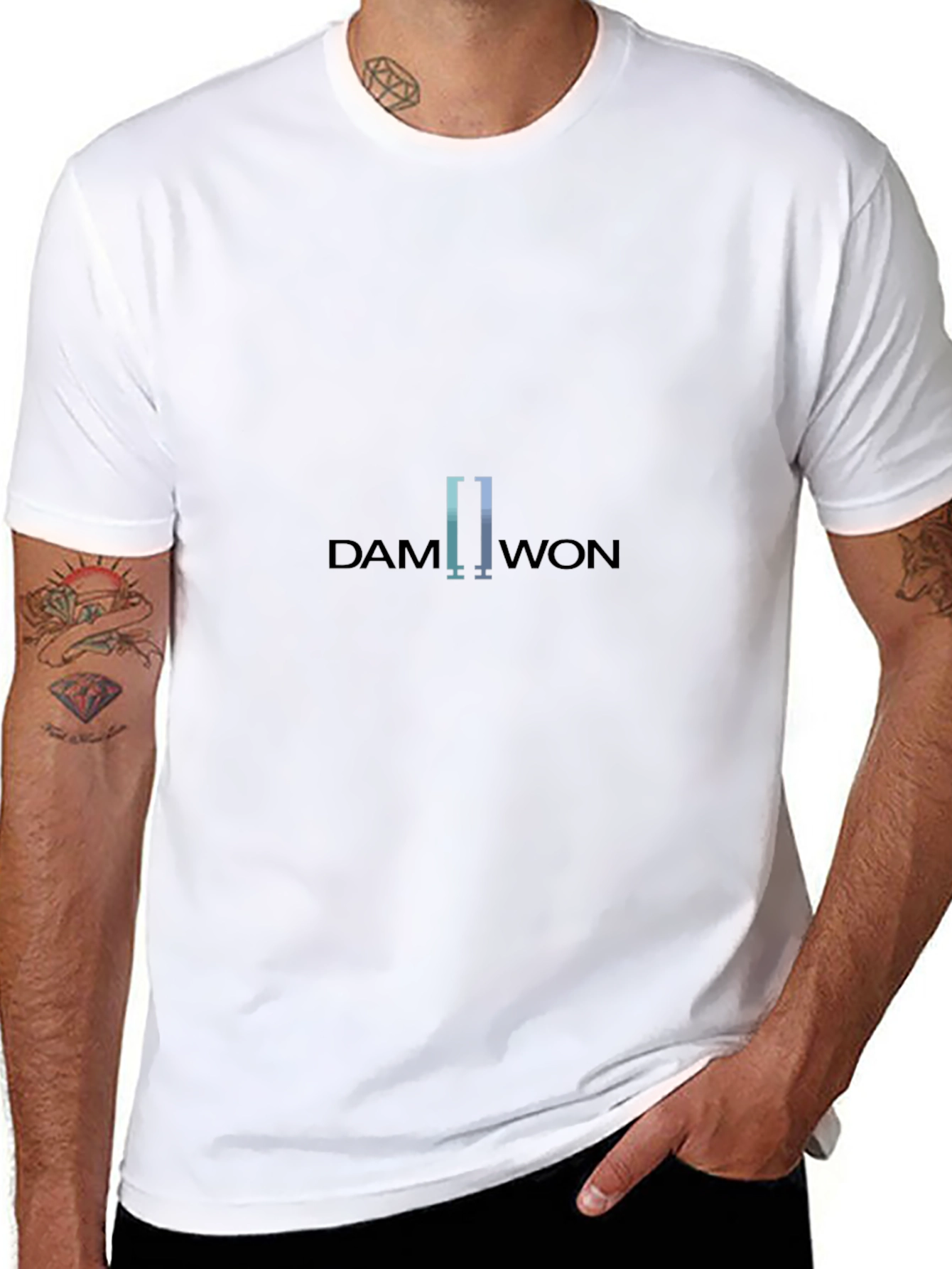 Damwon T-Shirt - Black Graphic Tee
