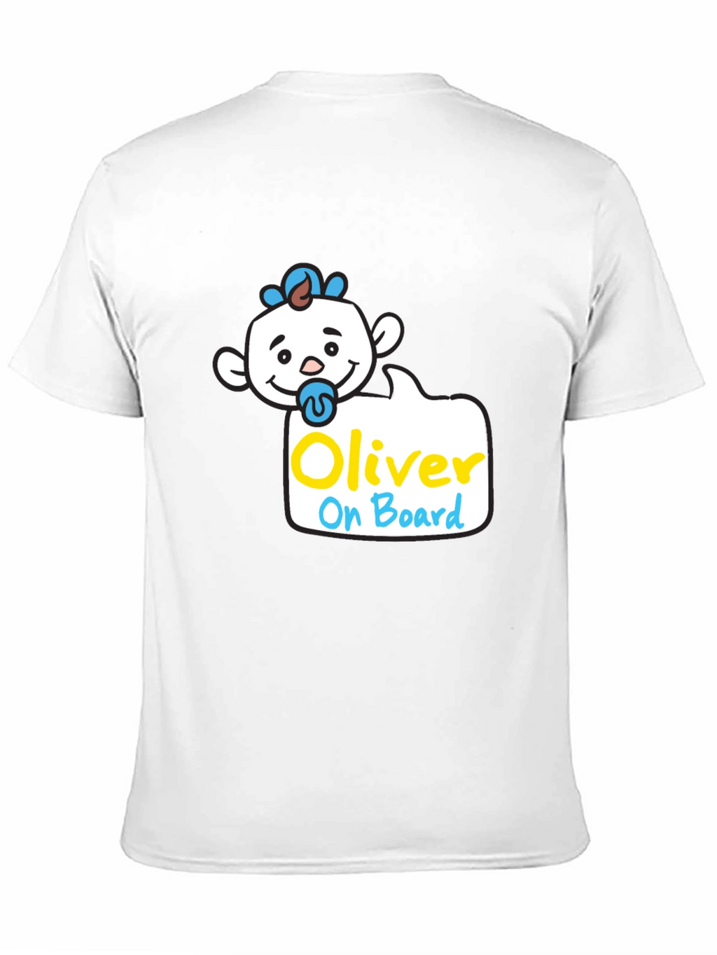 Oliver On Board T-Shirt - Cute Baby Design