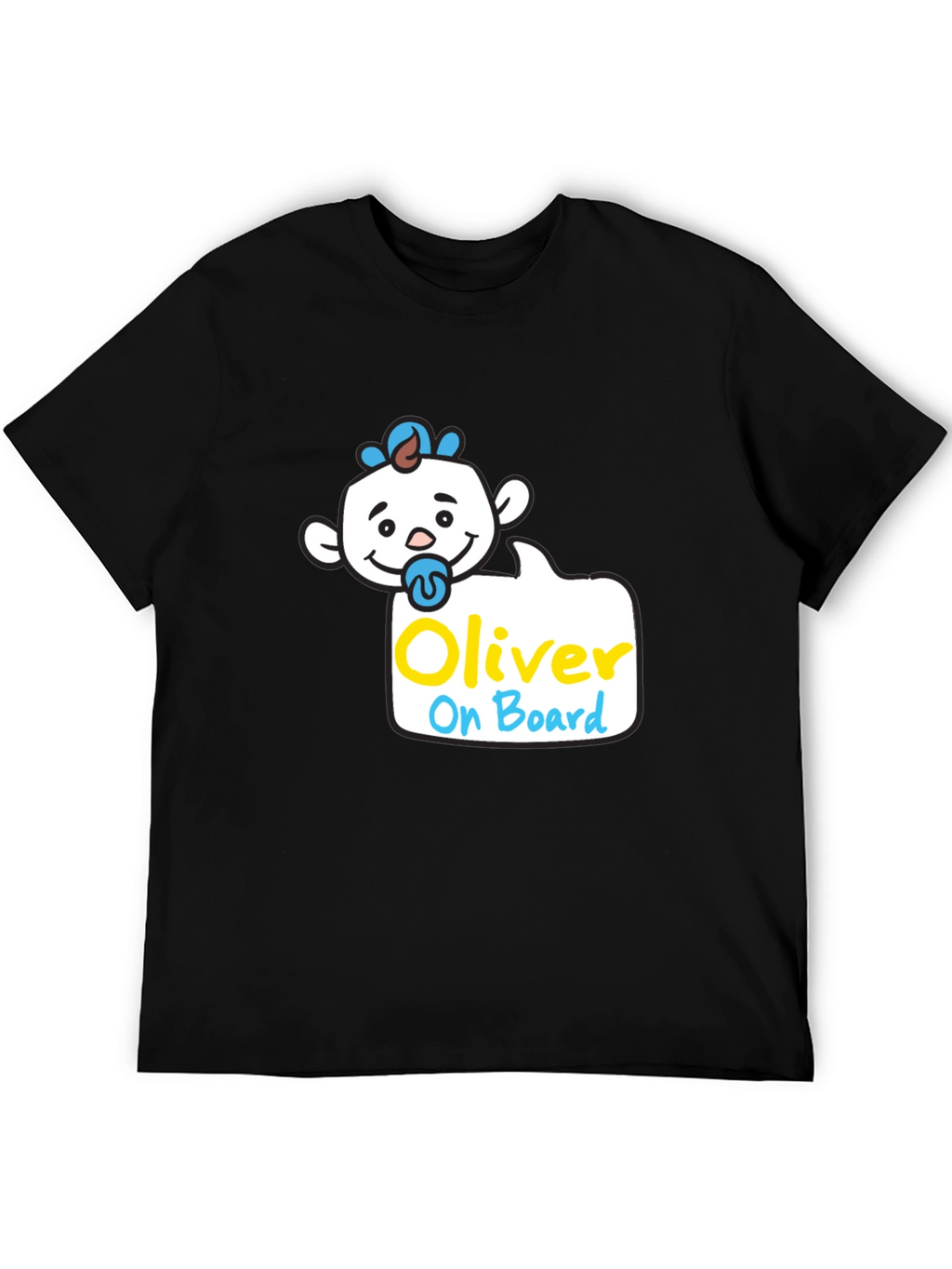 Oliver On Board T-Shirt - Cute Baby Design