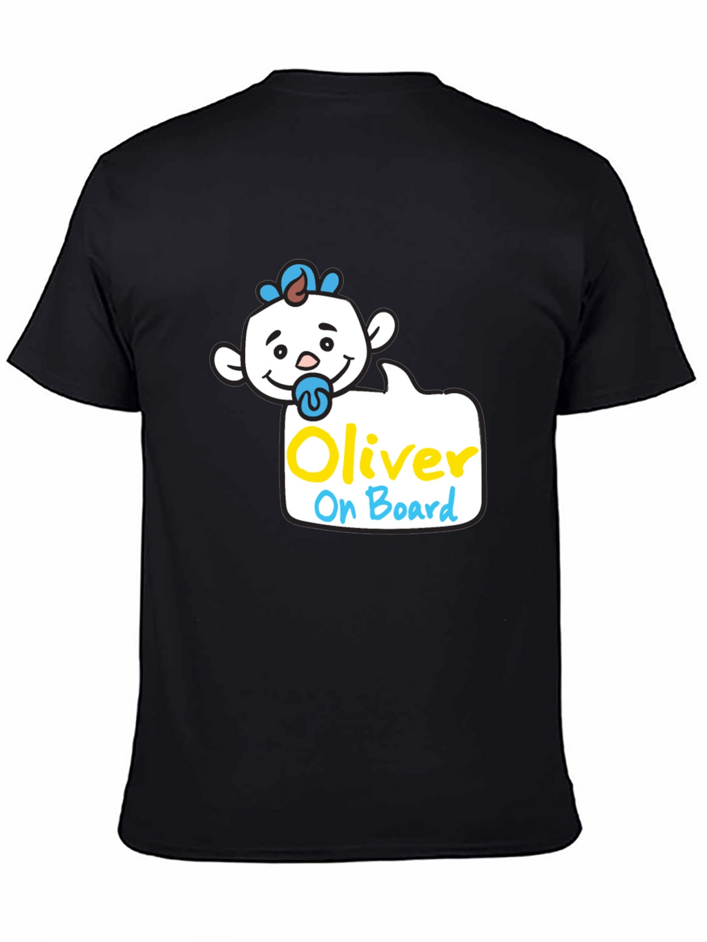 Oliver On Board T-Shirt - Cute Baby Design