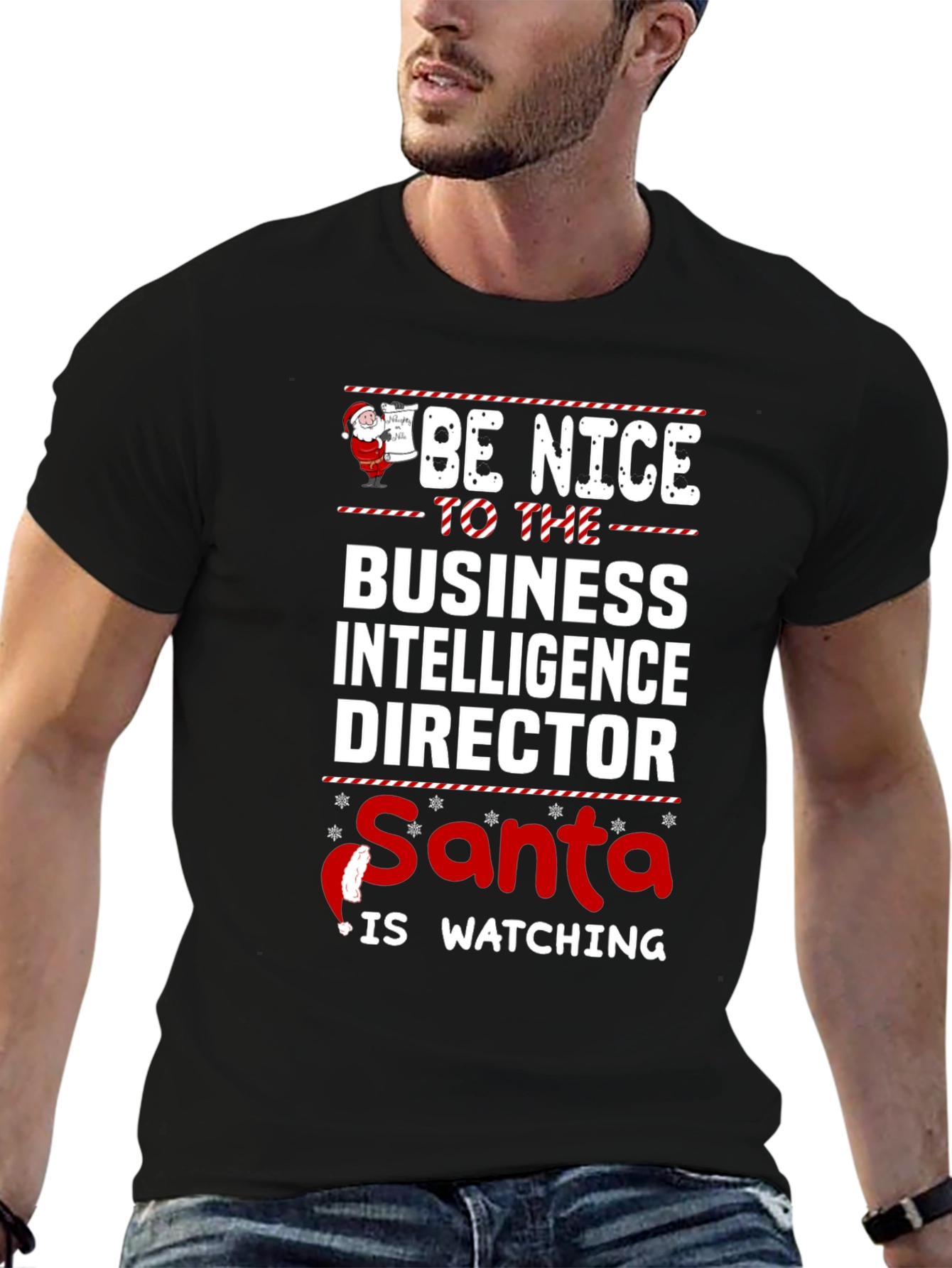 Funny Business Intelligence Director Christmas T-Shirt