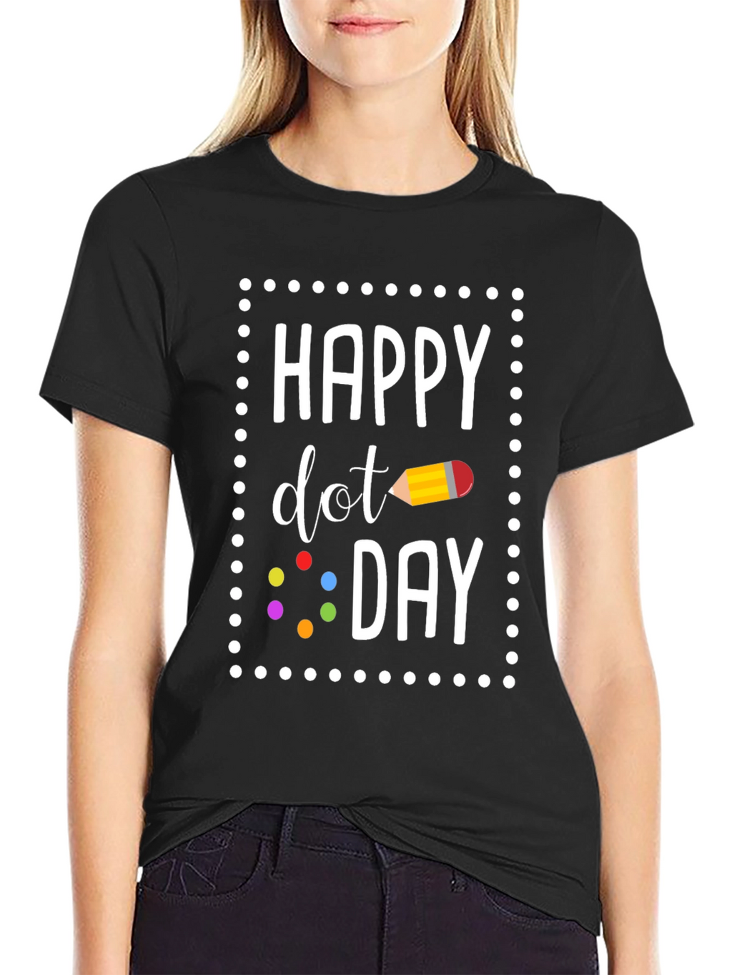 Happy Dot Day Graphic T-Shirt