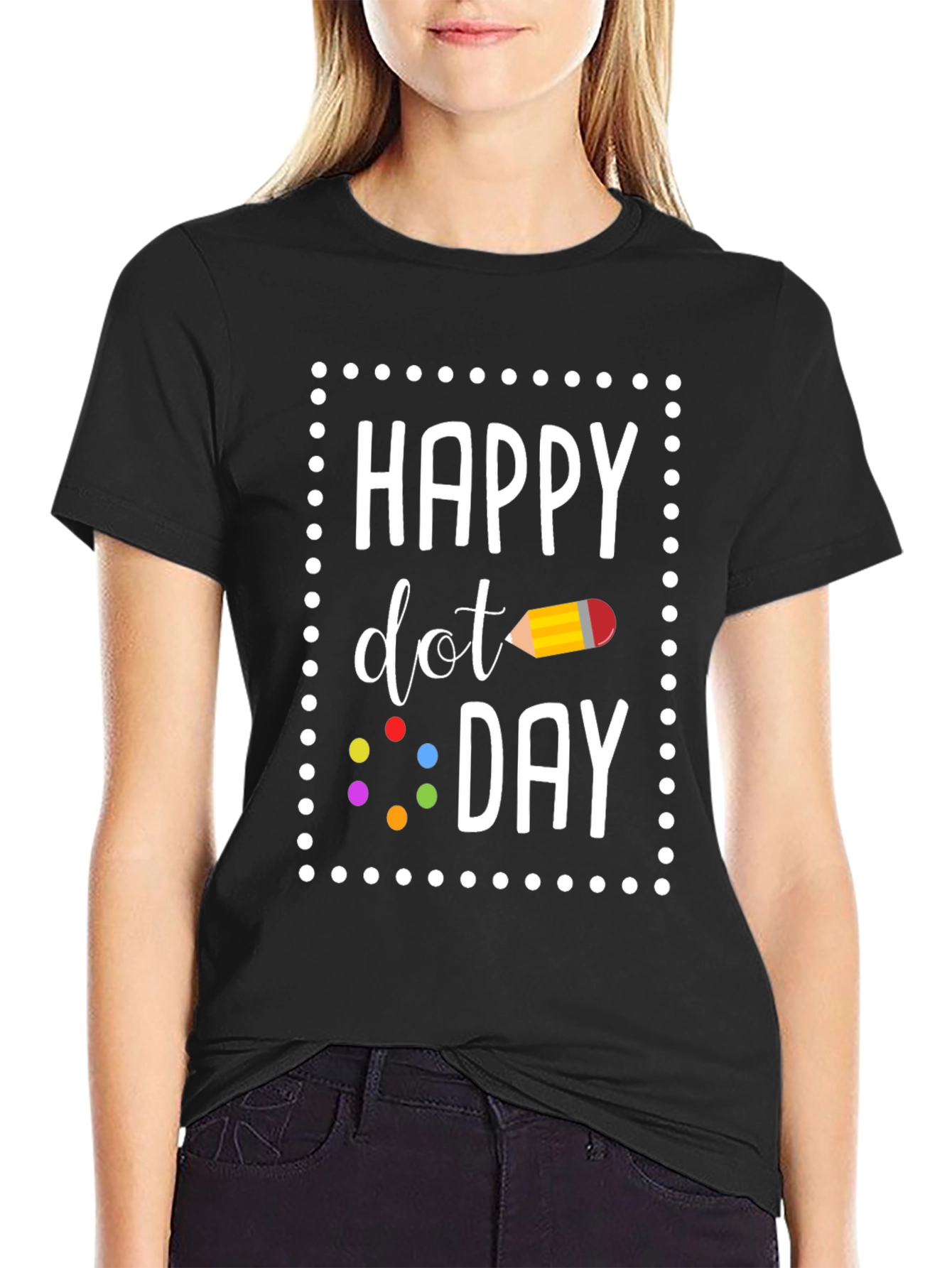 Happy Dot Day Graphic T-Shirt