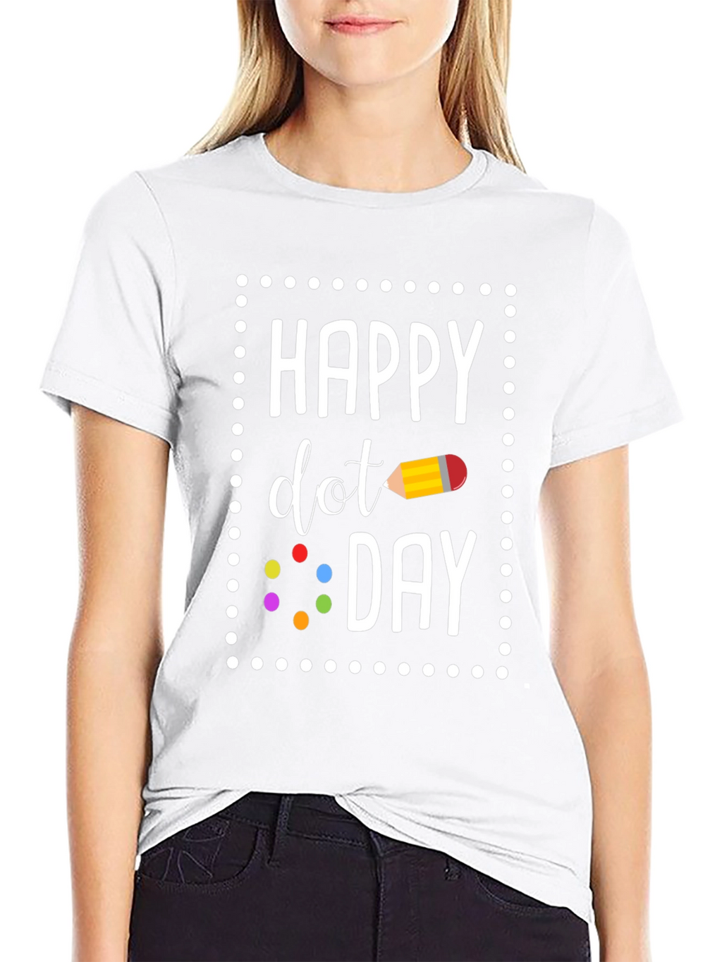 Happy Dot Day Graphic T-Shirt