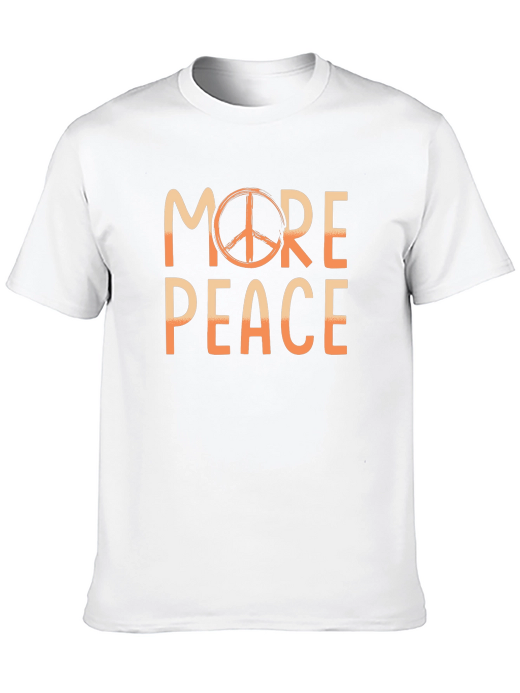 More Peace Black Graphic T-Shirt