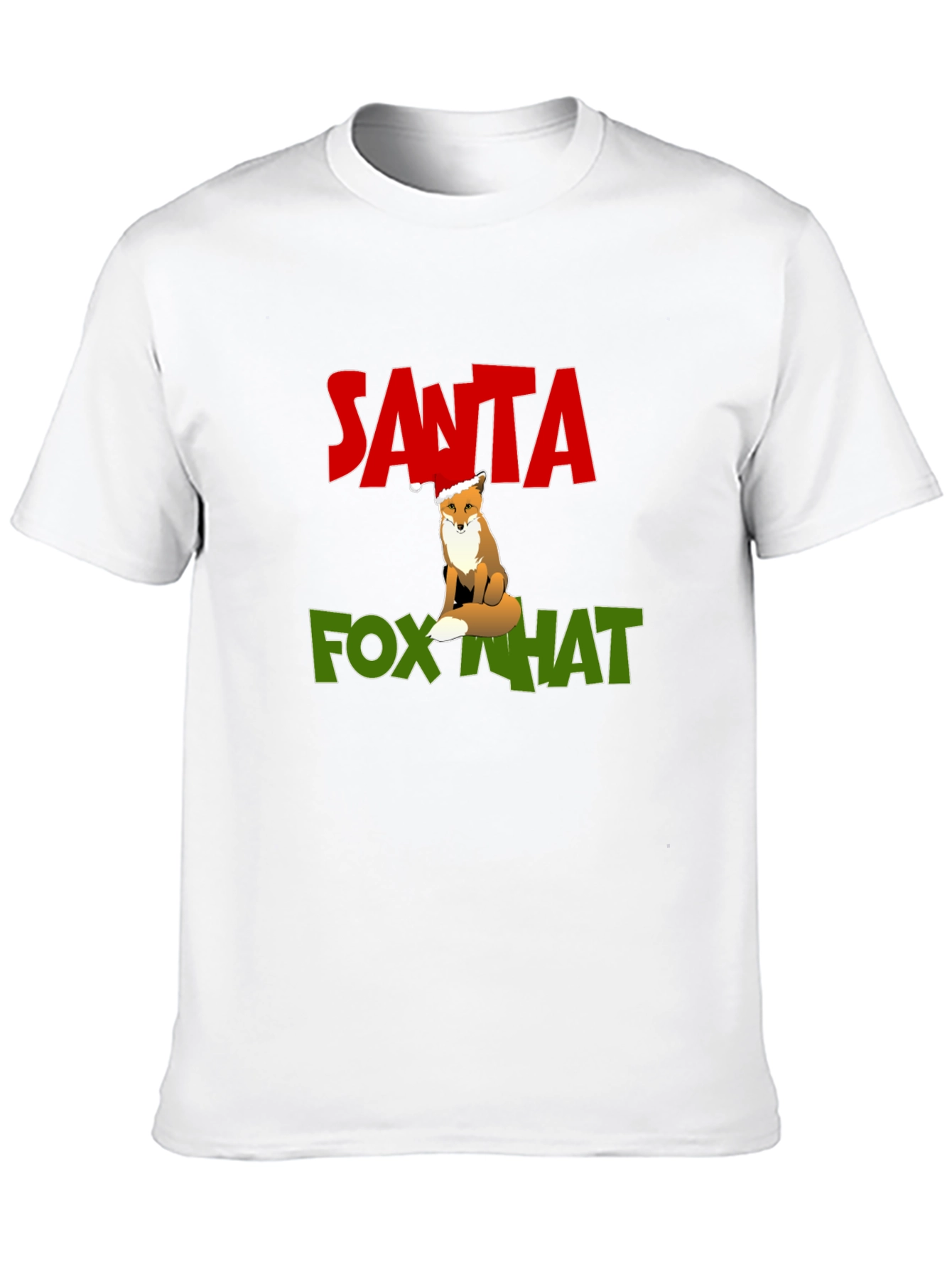 Santa Fox What Graphic Tee