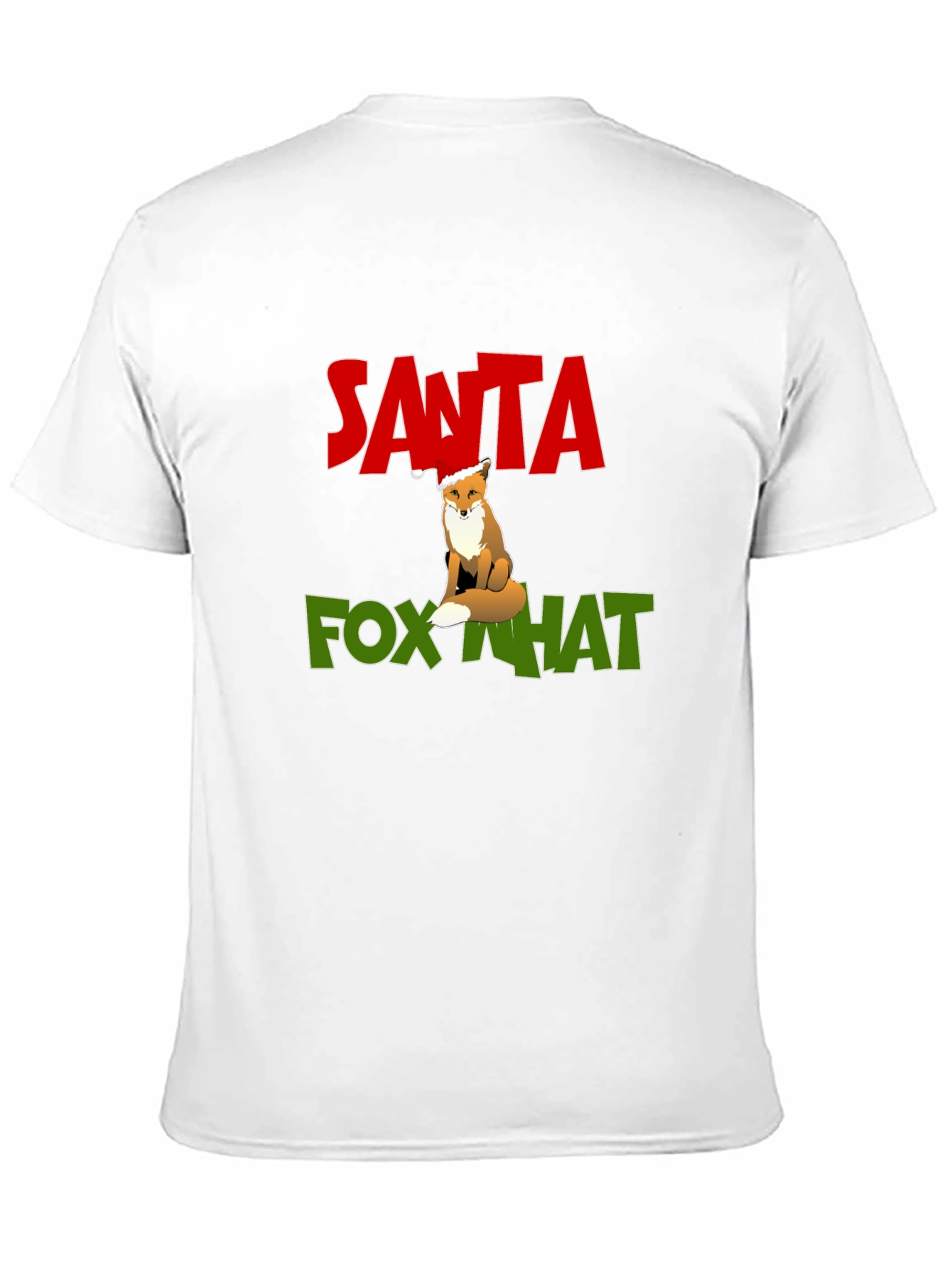 Santa Fox What Graphic Tee