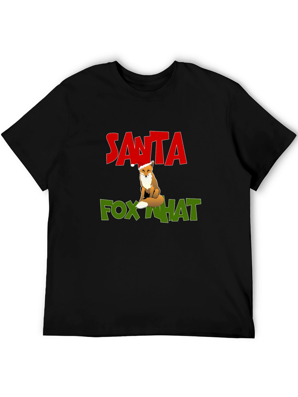 Santa Fox What Graphic Tee