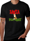 Santa Fox What Graphic Tee