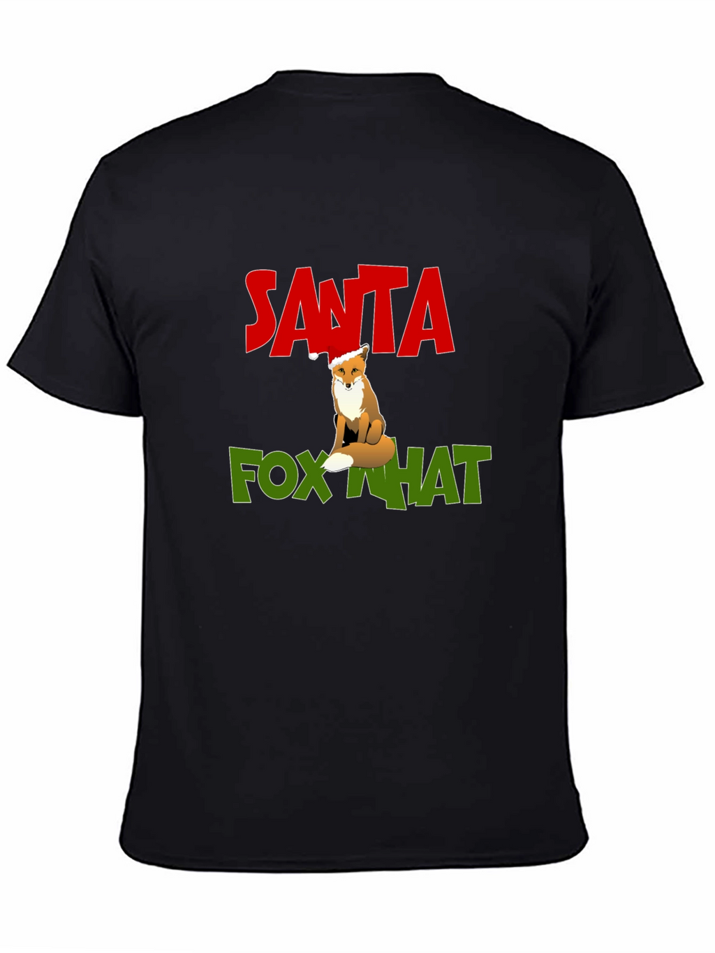 Santa Fox What Graphic Tee