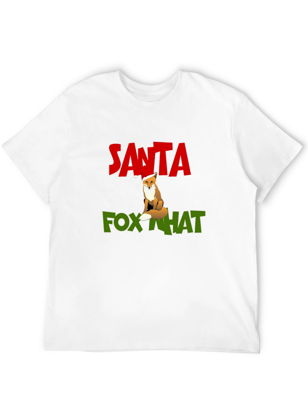 Santa Fox What Graphic Tee