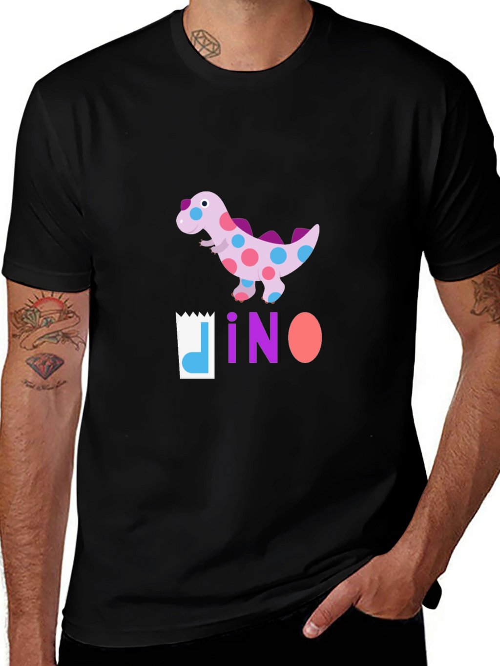 Dino Graphic Tee - Fun & Stylish!