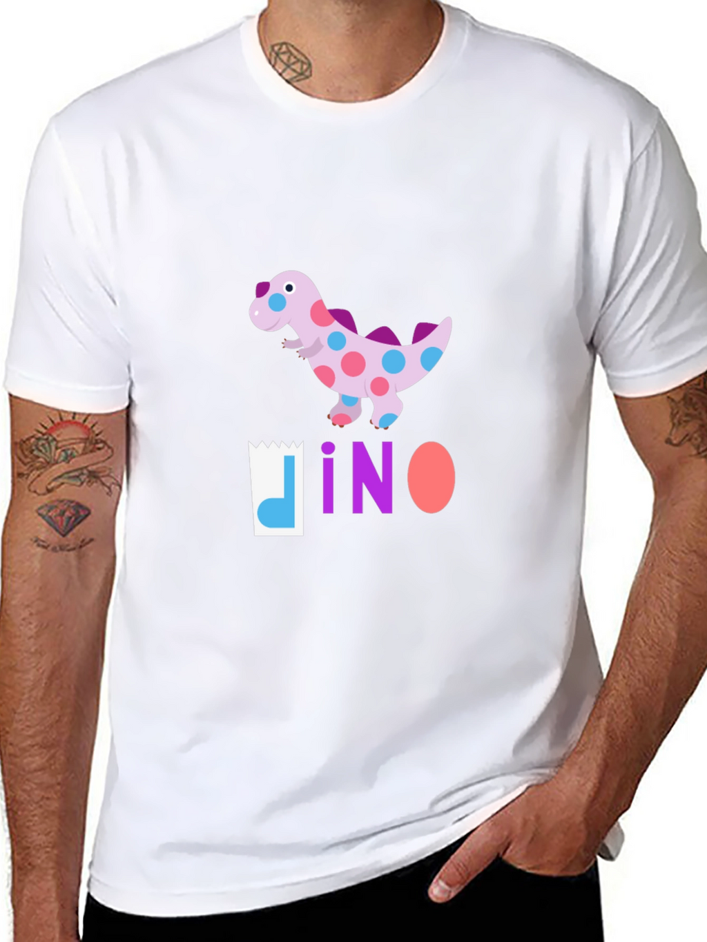 Dino Graphic Tee - Fun & Stylish!