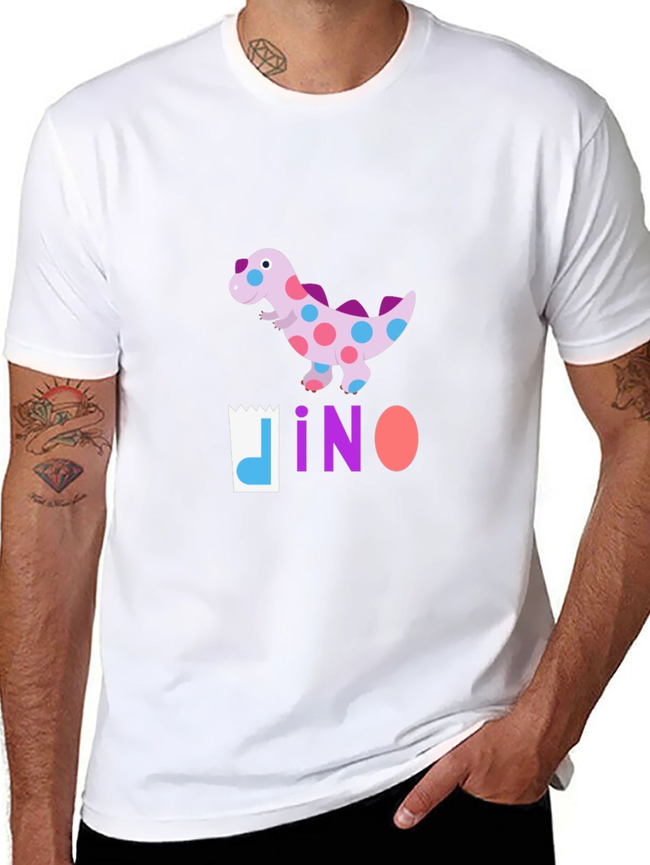 Dino Graphic Tee - Fun & Stylish!