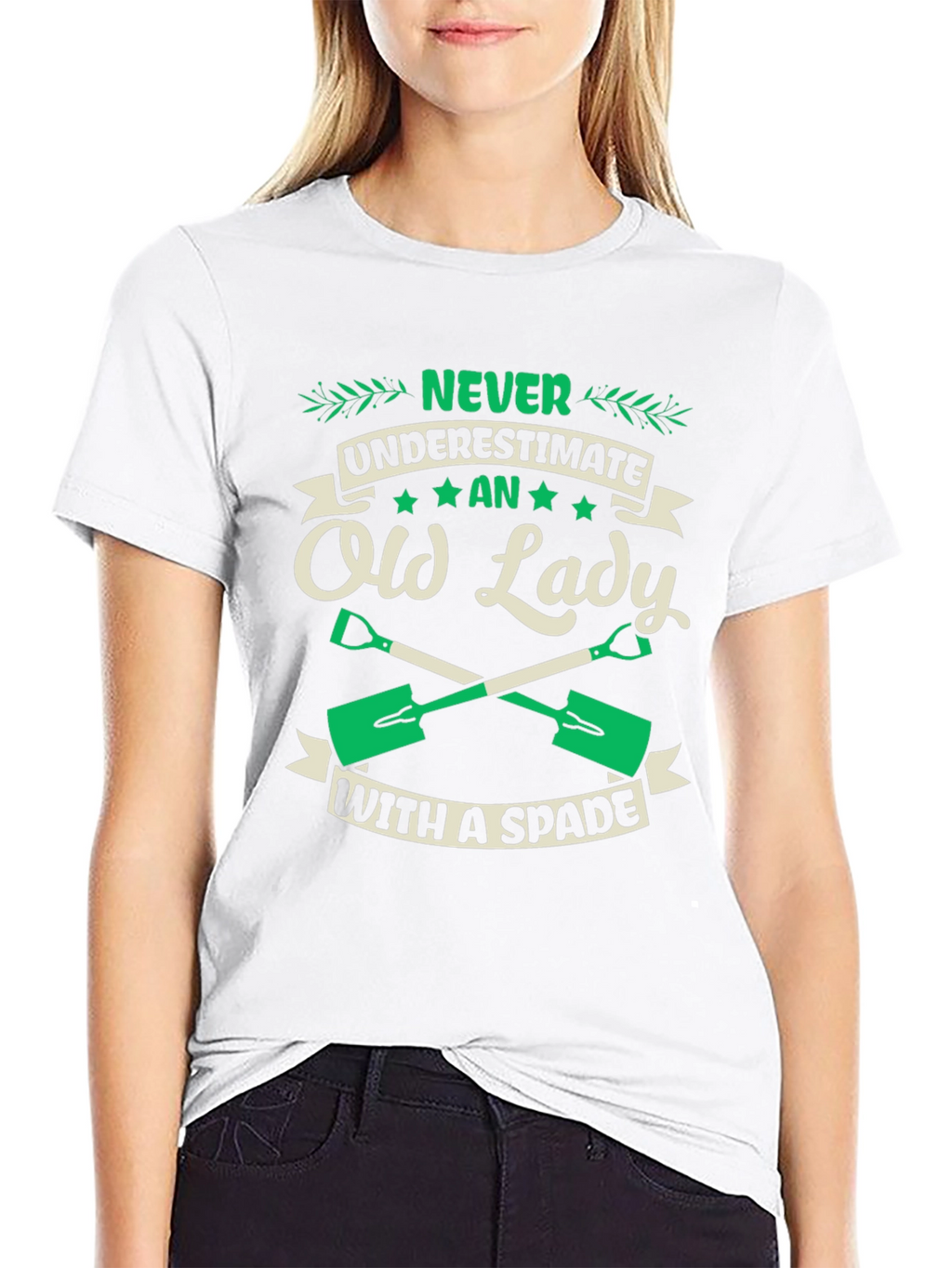 Never Underestimate an Old Lady T-Shirt