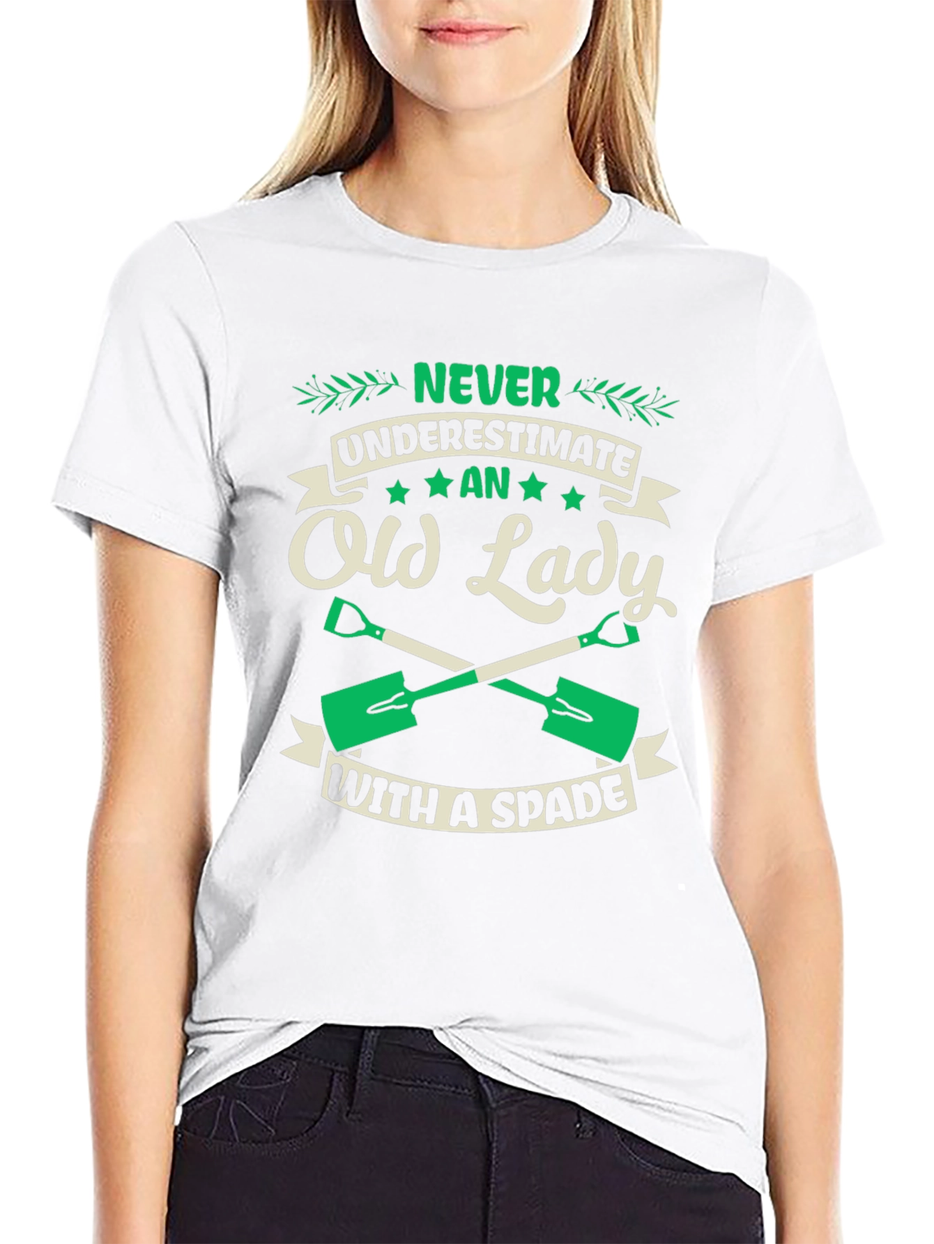 Never Underestimate an Old Lady T-Shirt