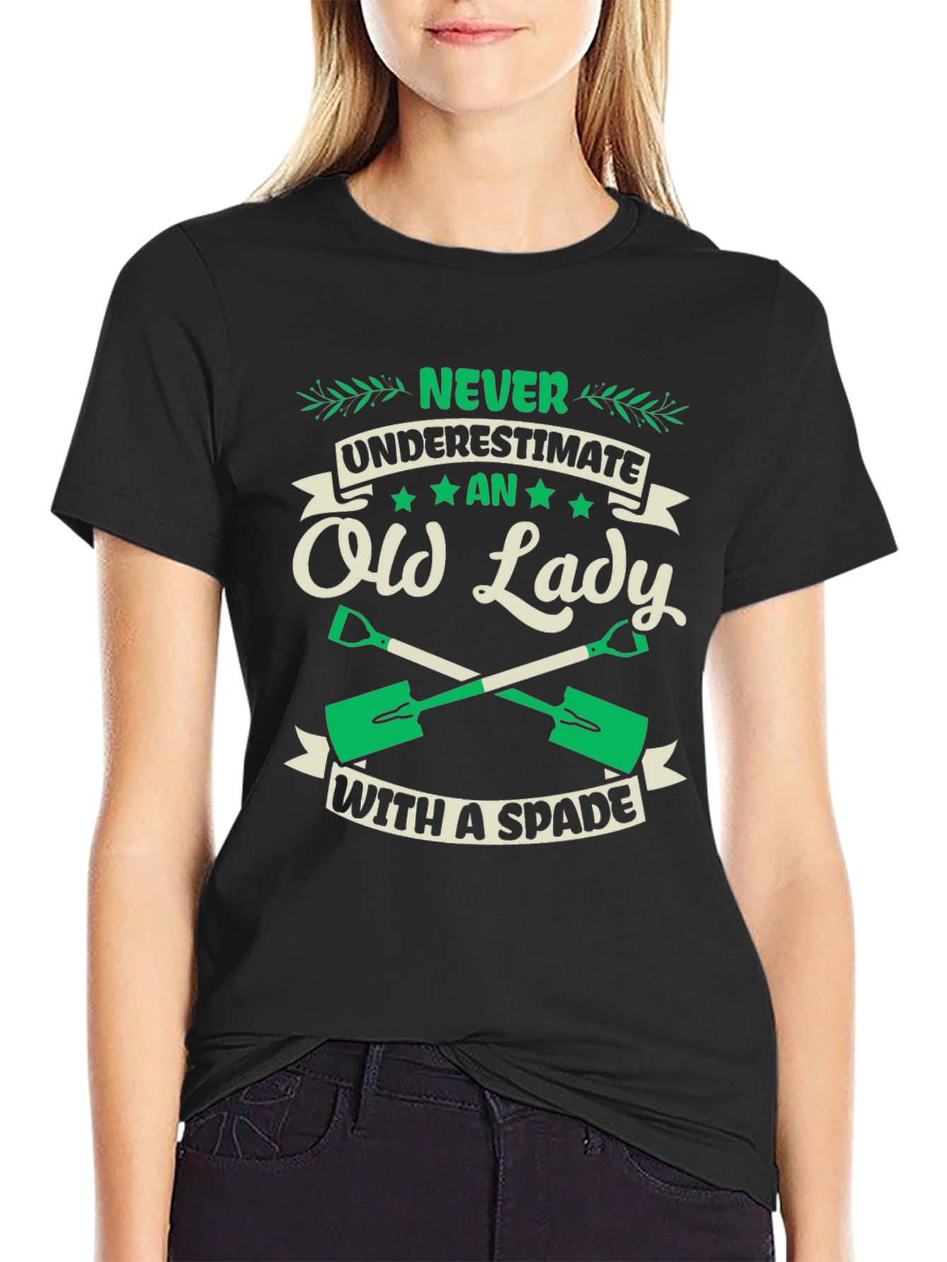Never Underestimate an Old Lady T-Shirt