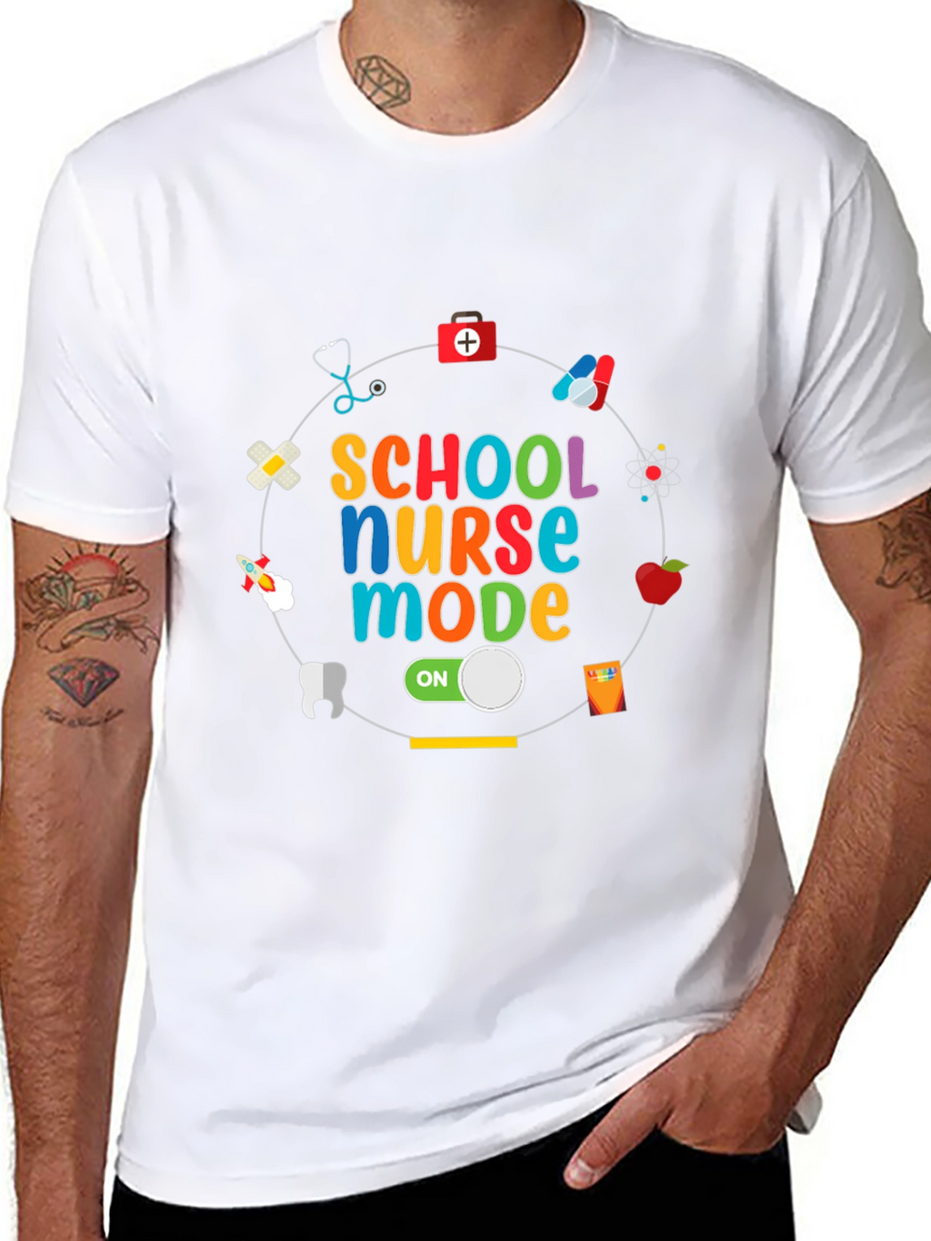 School Nurse Mode On T-Shirt