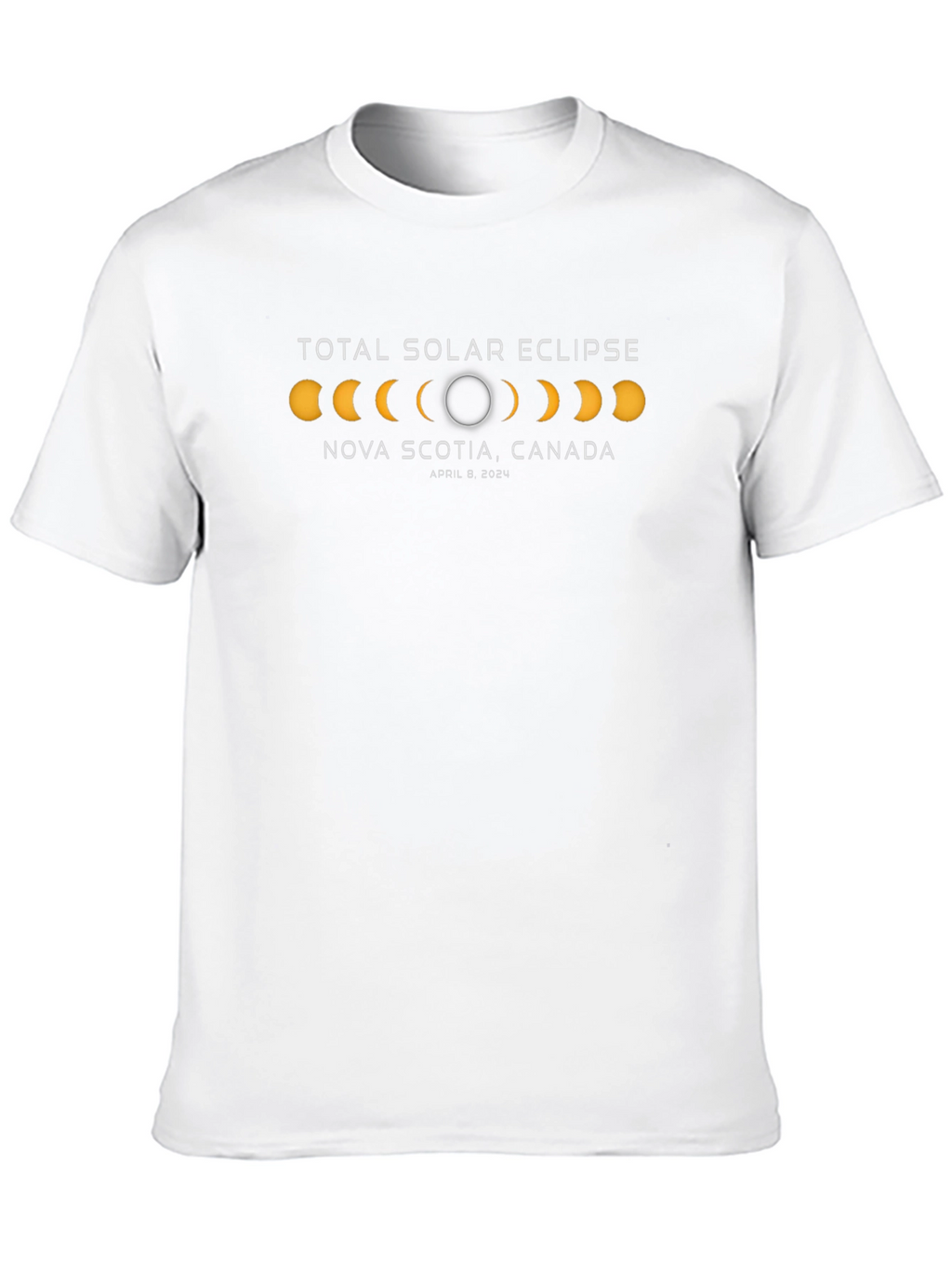 Total Solar Eclipse 2024 Nova Scotia T-Shirt